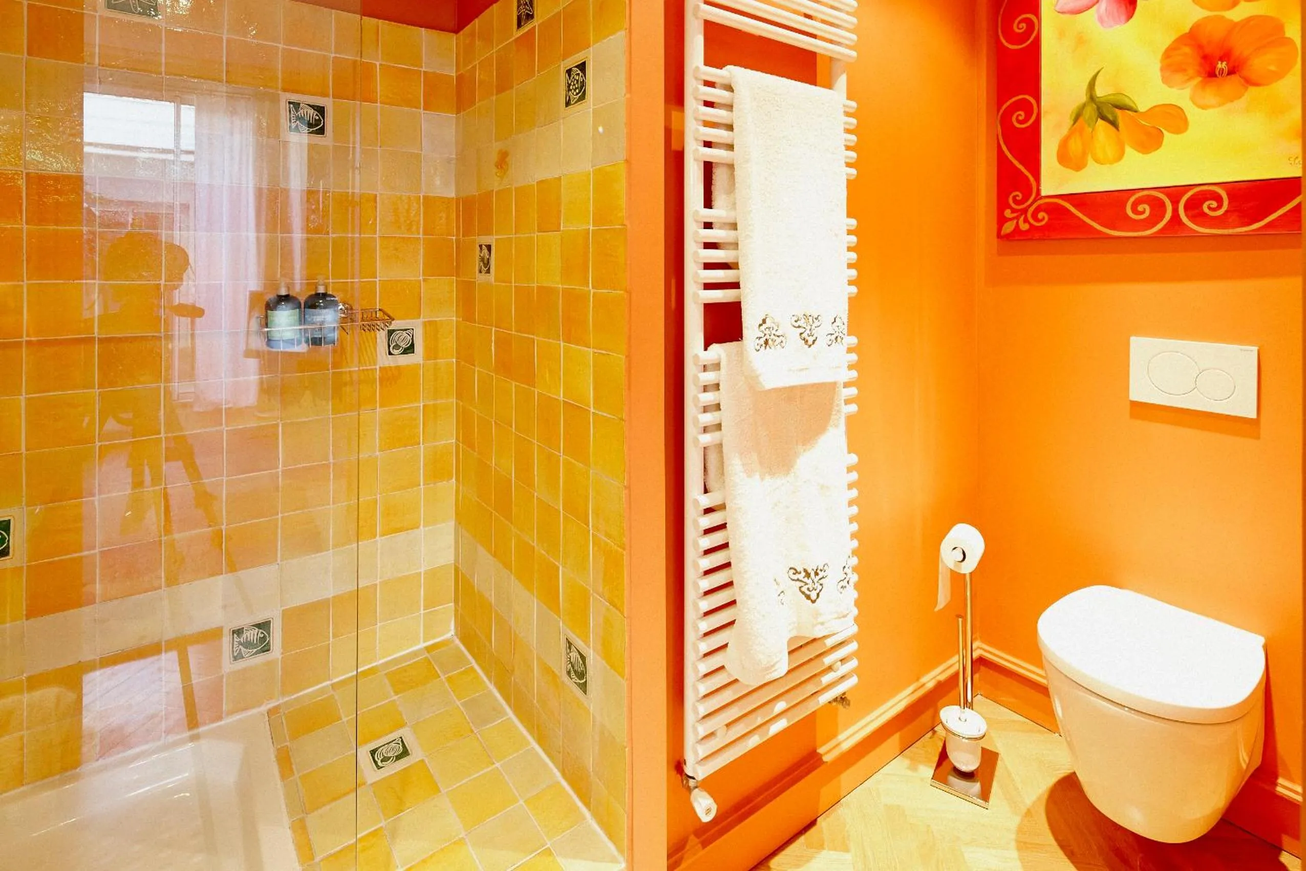 Bathroom in Maison d'hôtes Bordeaux Centre Le Patio de l'Intendance