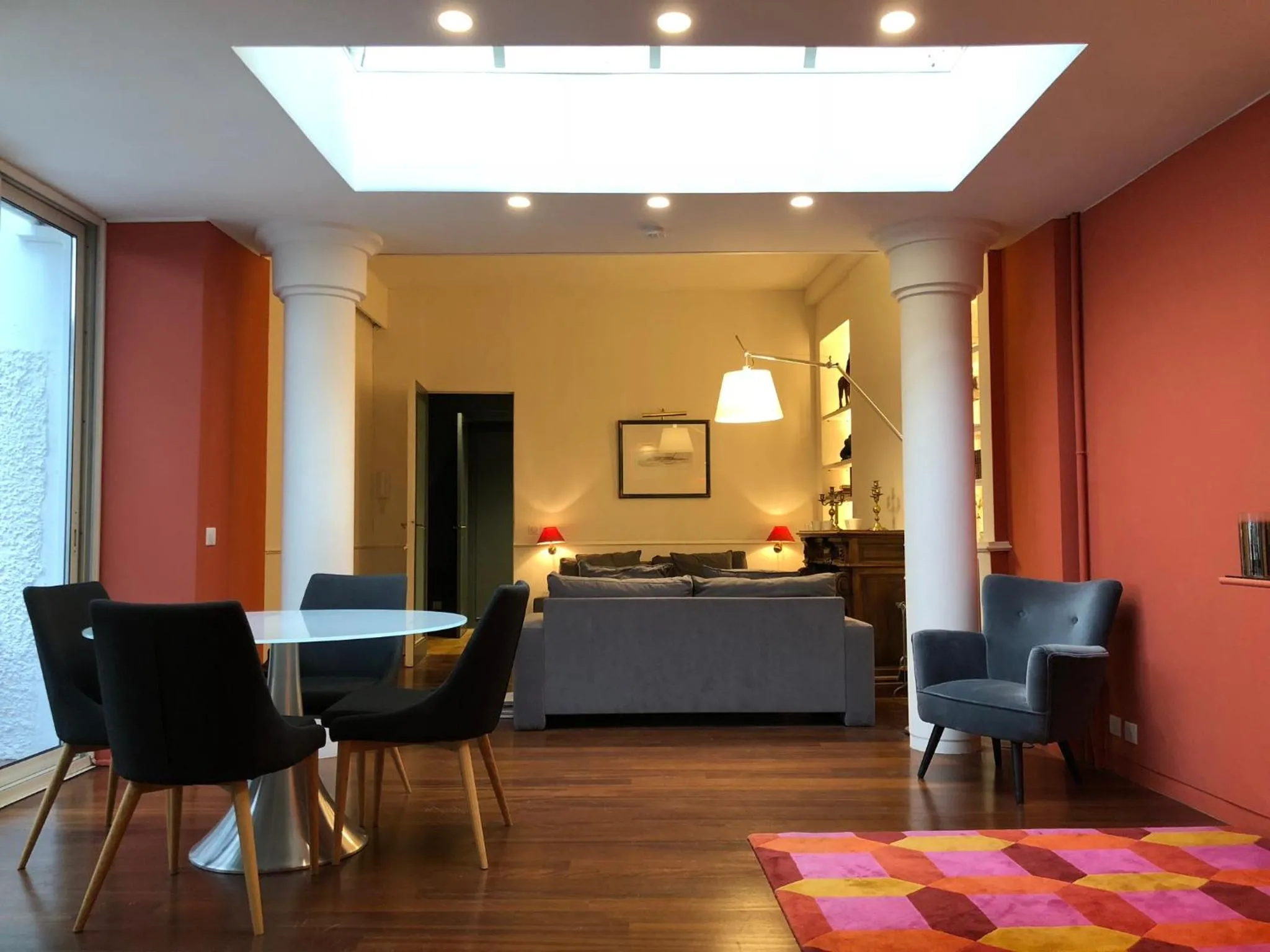 Living room in Maison d'hôtes Bordeaux Centre Le Patio de l'Intendance