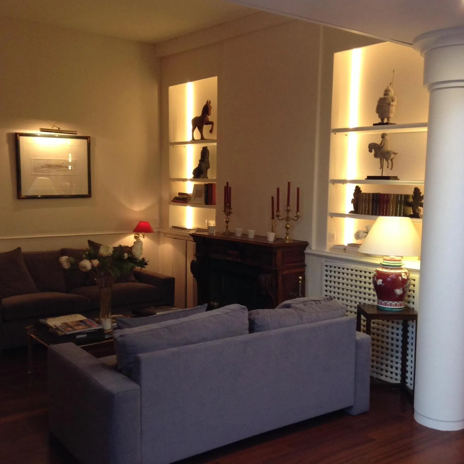Living room in Maison d'hôtes Bordeaux Centre Le Patio de l'Intendance
