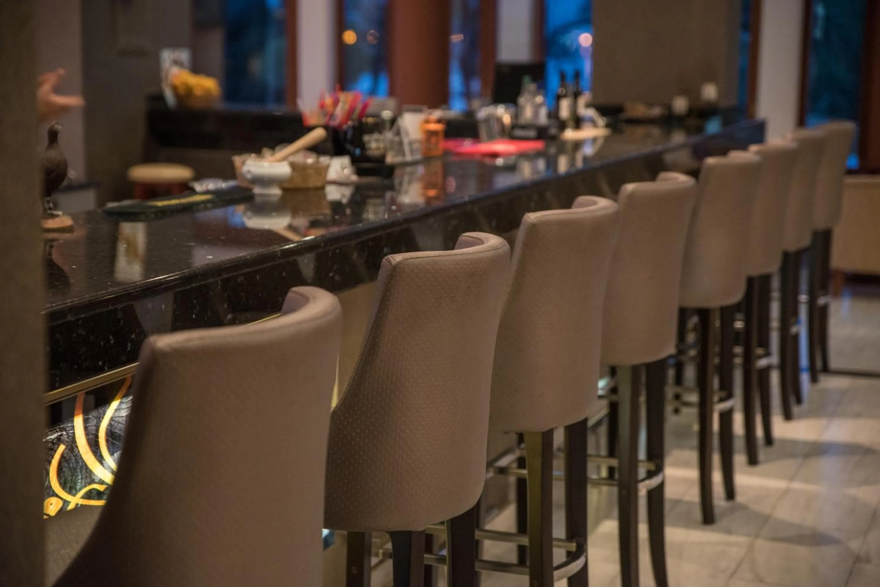 Lounge or bar in Alma Hotel