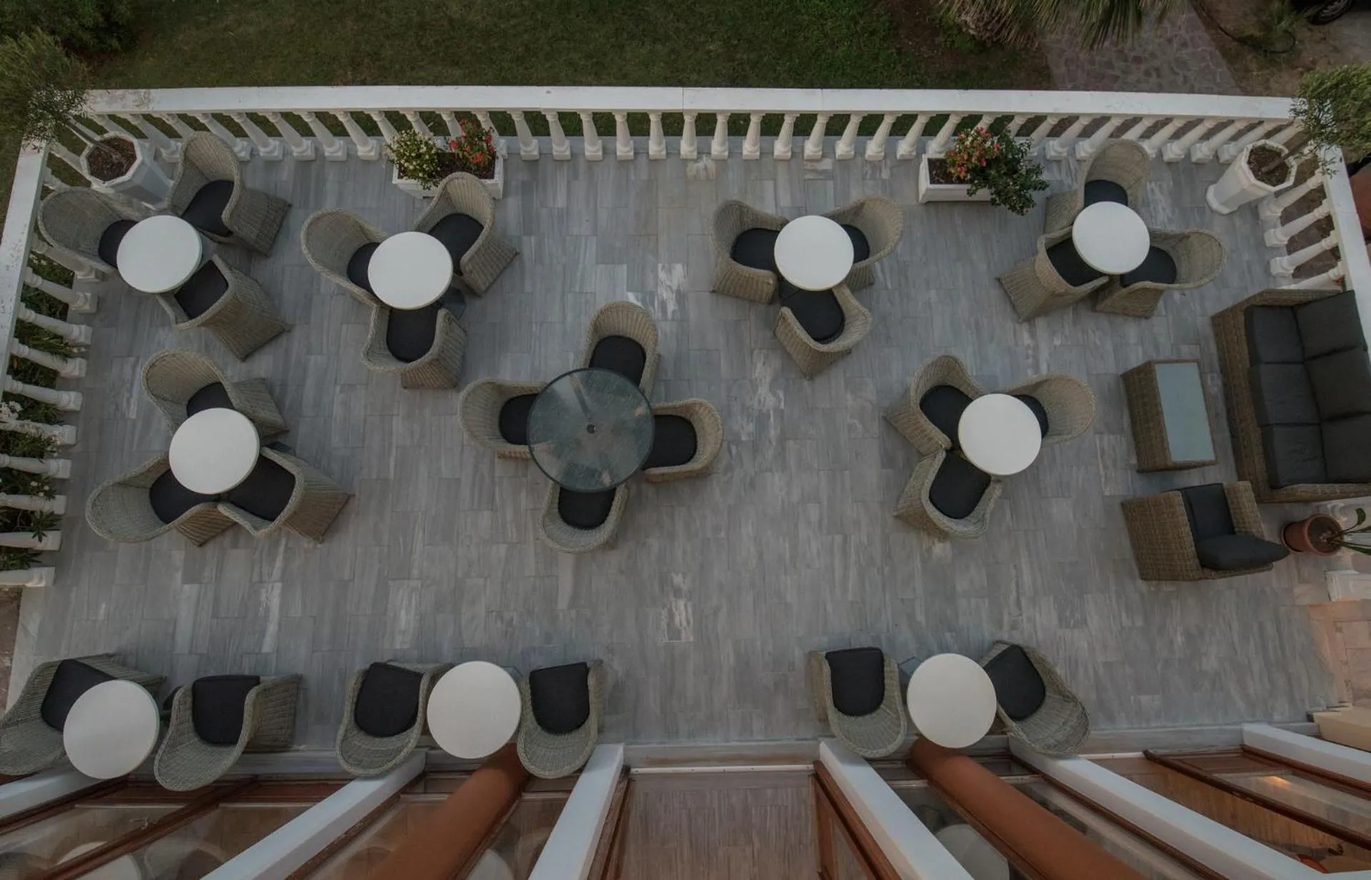 Balcony/Terrace in Alma Hotel
