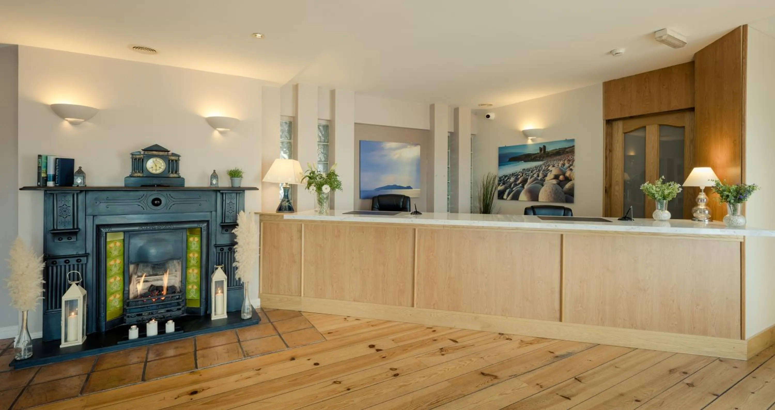 Lobby or reception in Dingle Harbour Lodge B&B