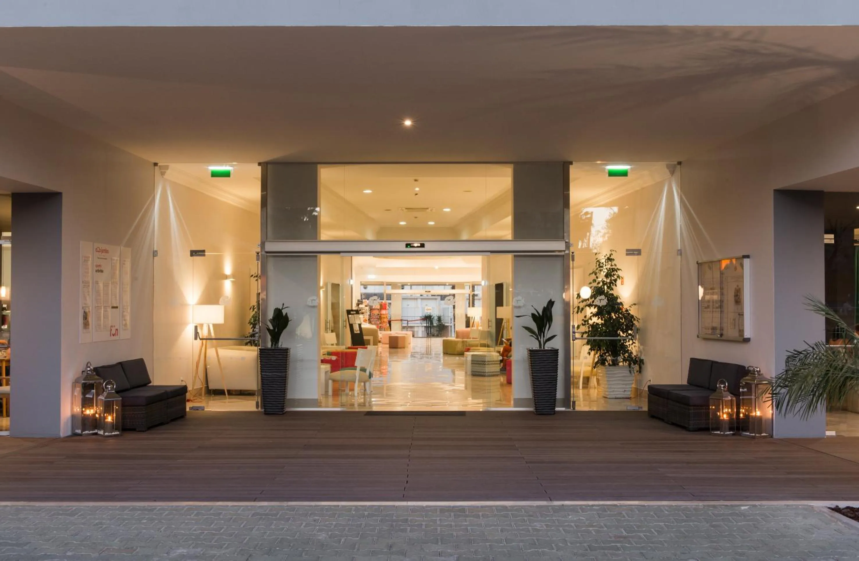 Facade/entrance in 3HB Clube Humbria - All Inclusive