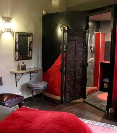 Bed in Riad Kantarell