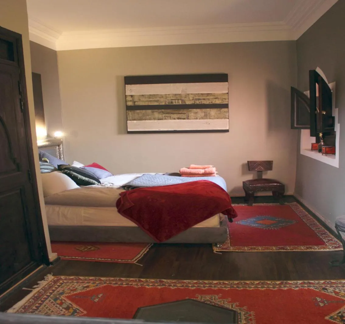 Bed in Riad Kantarell