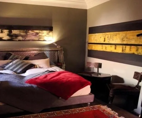 Bed in Riad Kantarell