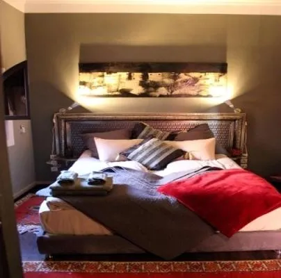Bed in Riad Kantarell