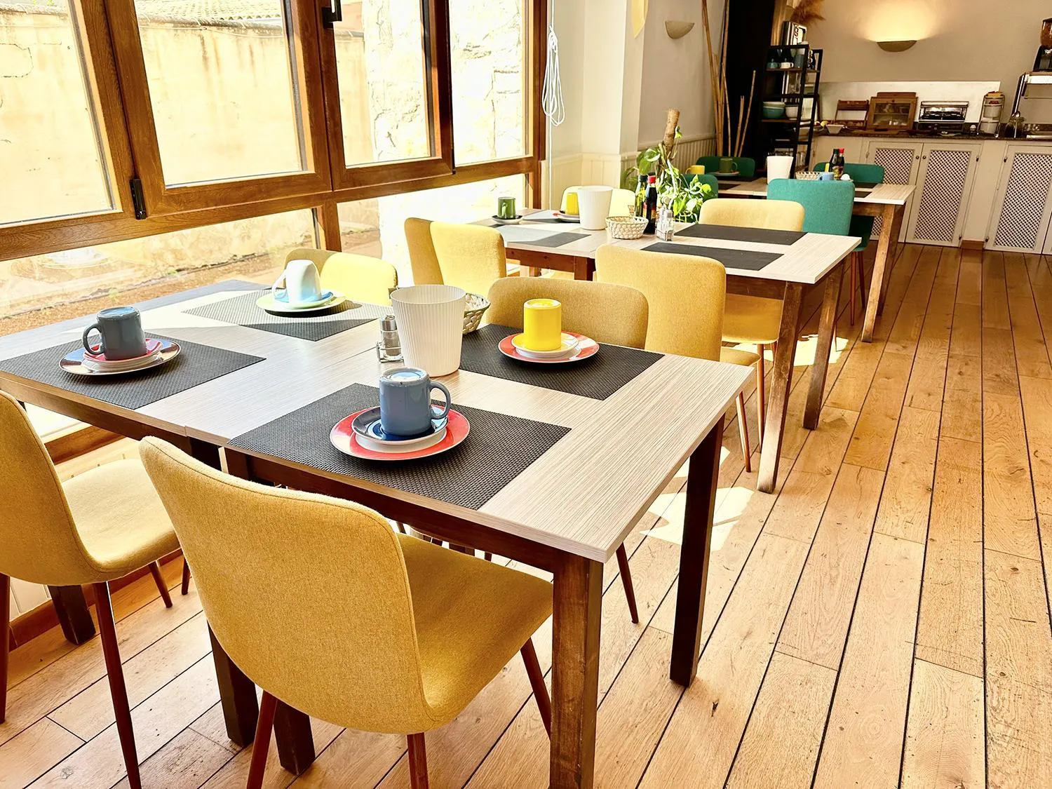 Dining area in Hotel Marbel