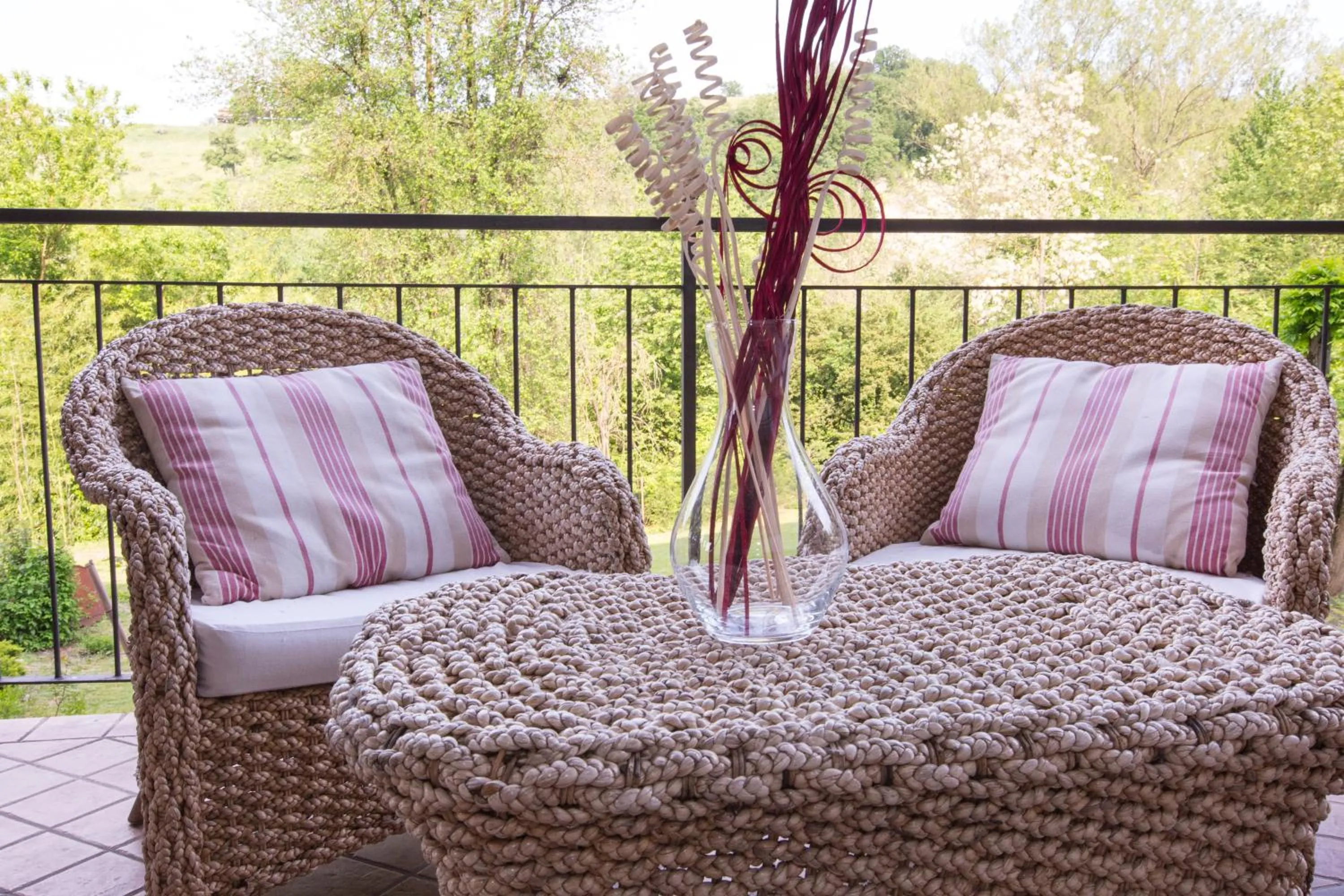 Patio in Art Hotel Pandos