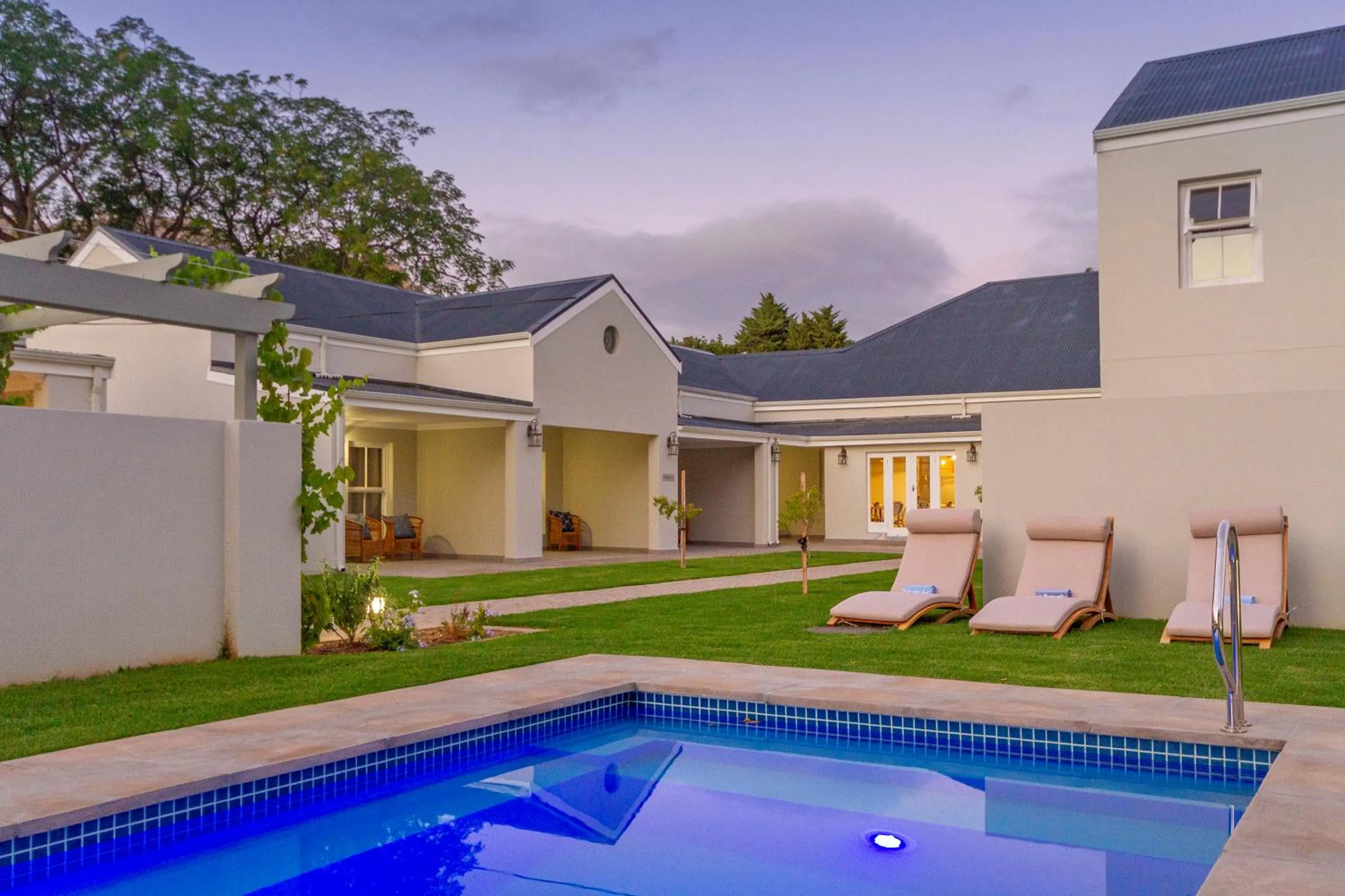 Pool view in Monte Vista Boutique Hotel