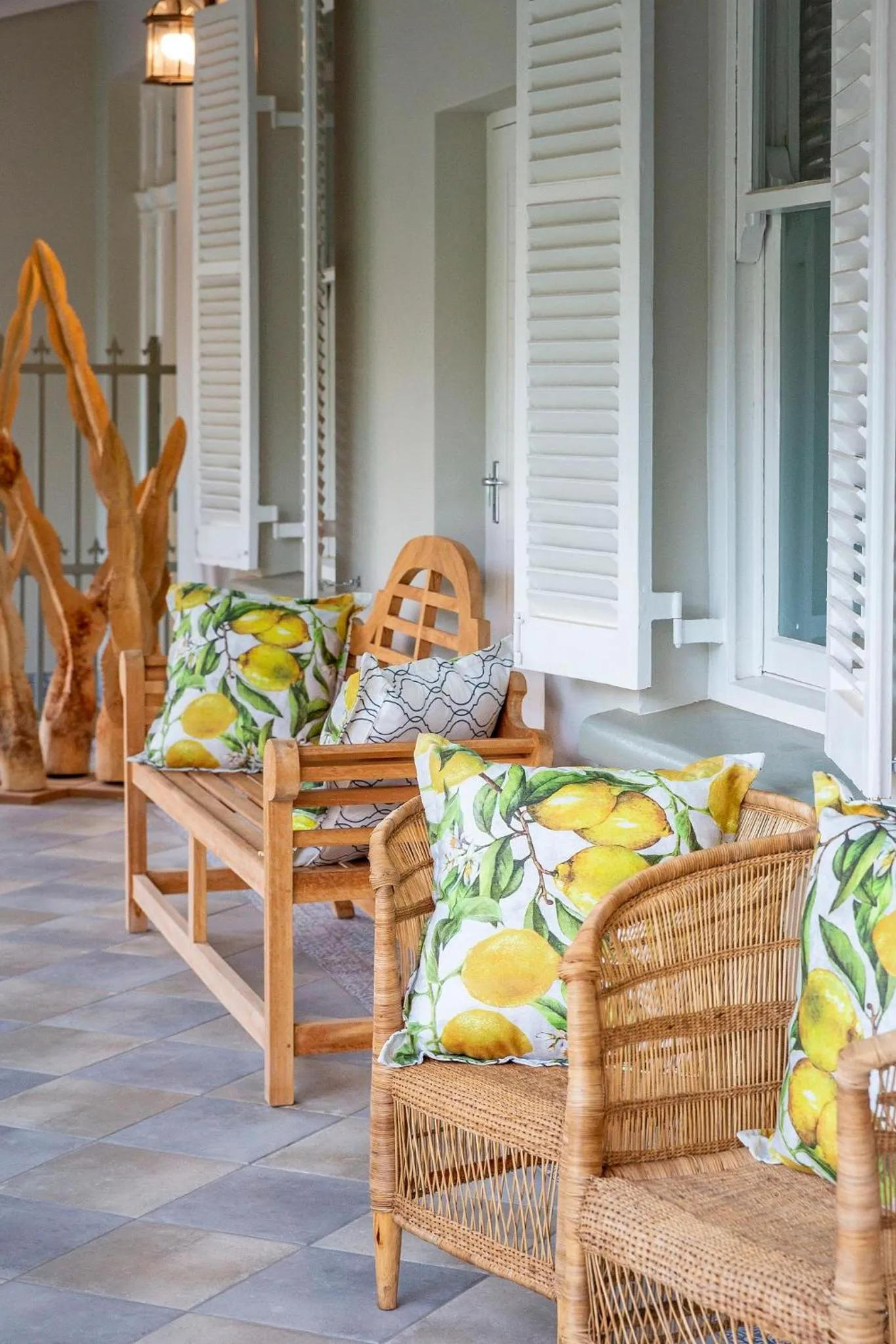 Patio in Monte Vista Boutique Hotel