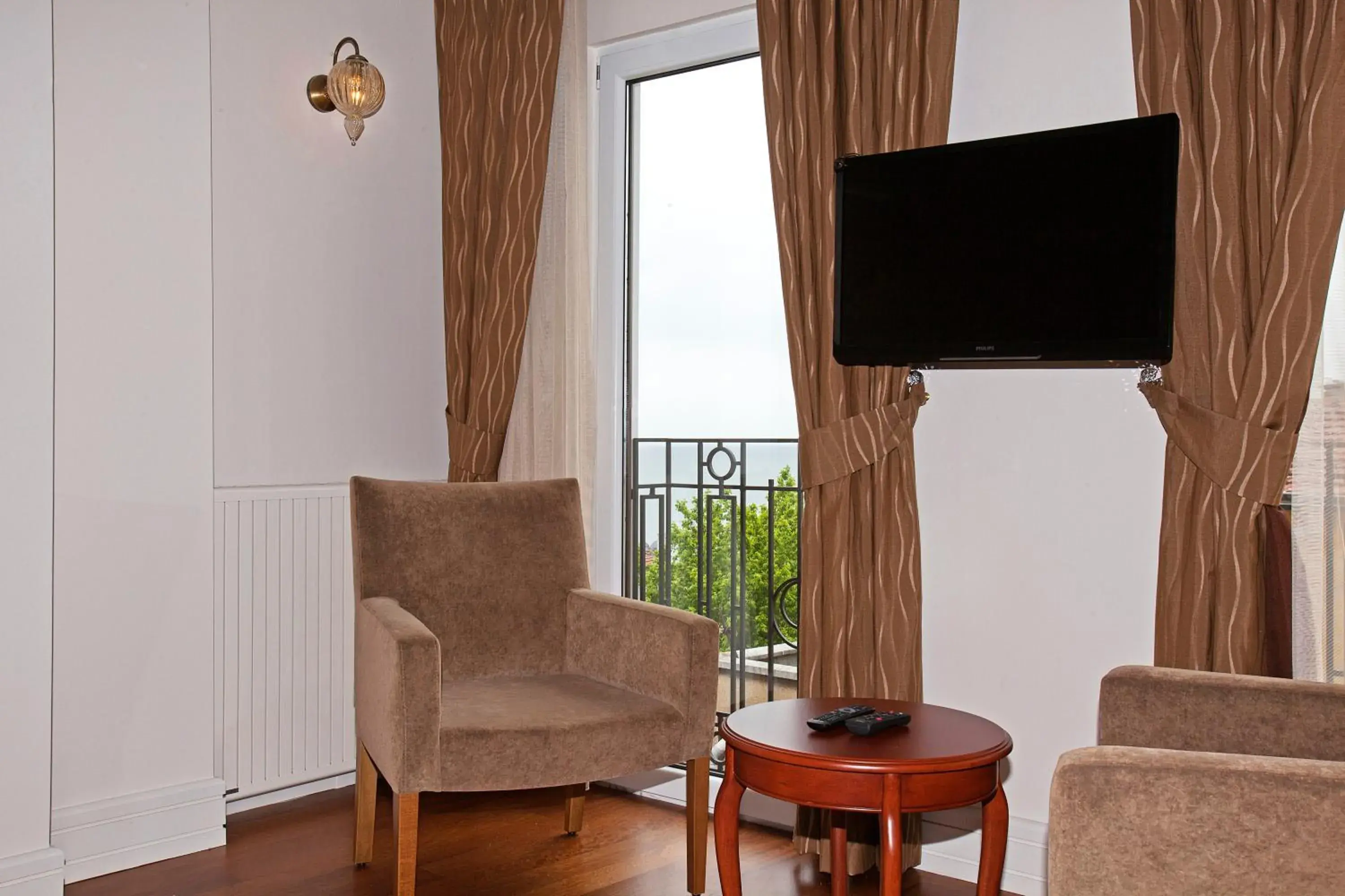 Seating area in Aren Suites Seating area in Aren Suites