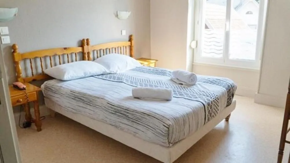 Bed in Résidence SoAnSa du Gérardmer de la Sci Rsast - Col de la Schlucht