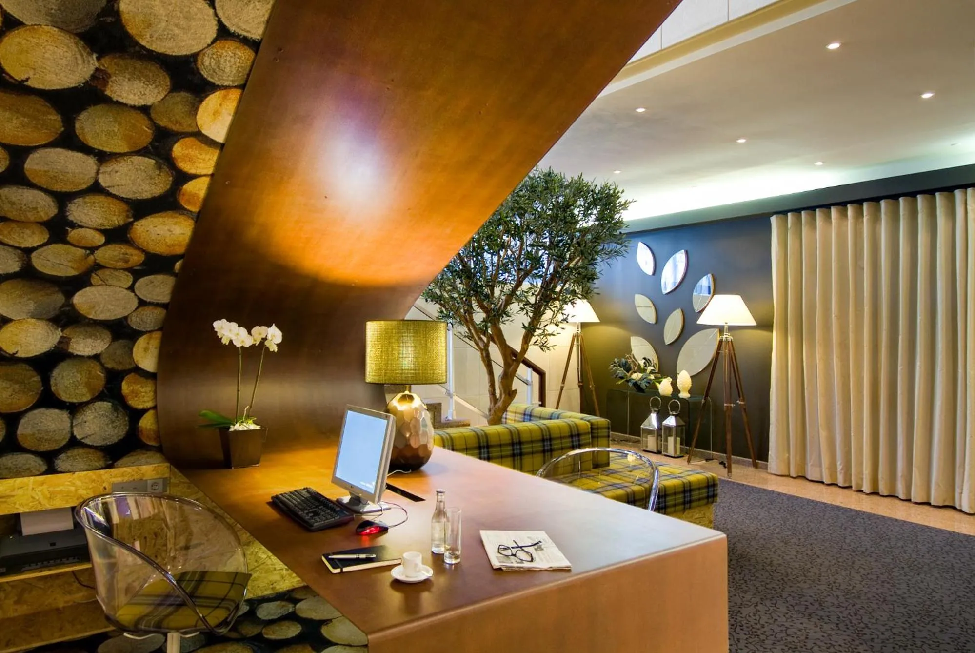 Decorative detail in Hotel Estrela De Fatima