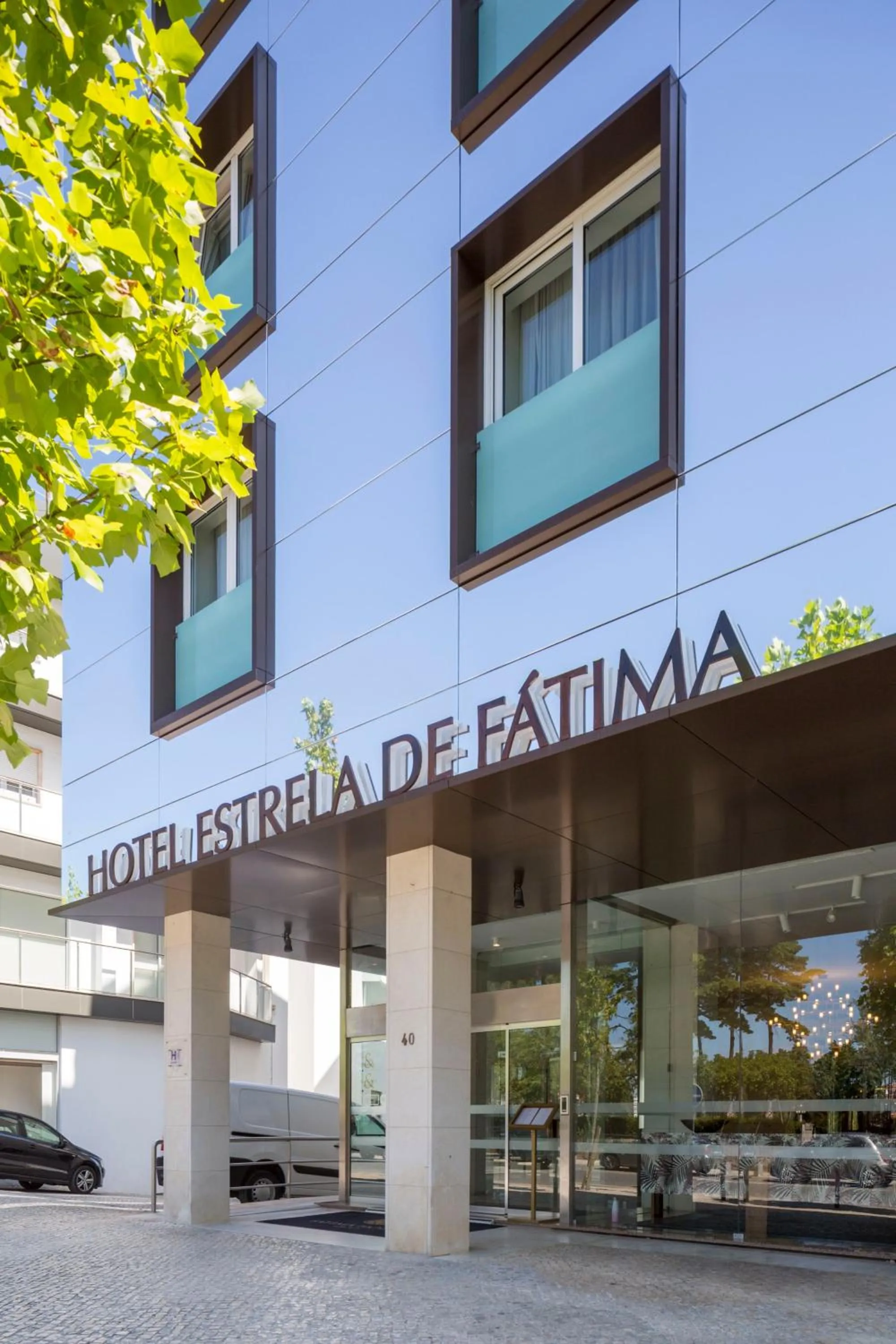 Property building in Hotel Estrela De Fatima