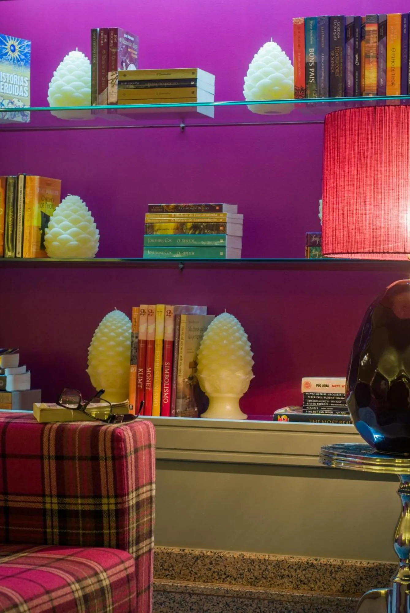 Library in Hotel Estrela De Fatima