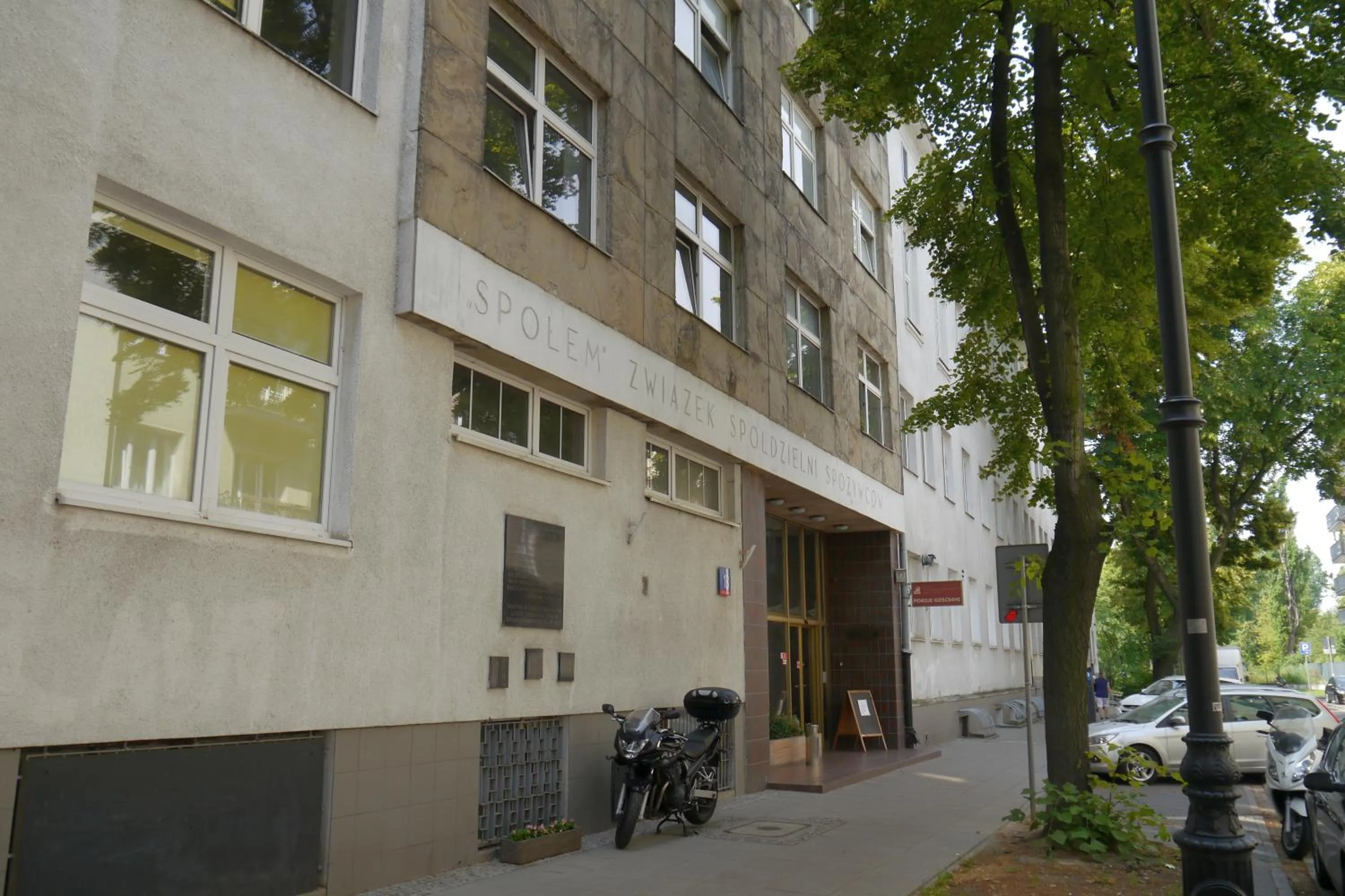 Facade/entrance in Centrum Szkoleniowo-Konferencyjne Społem