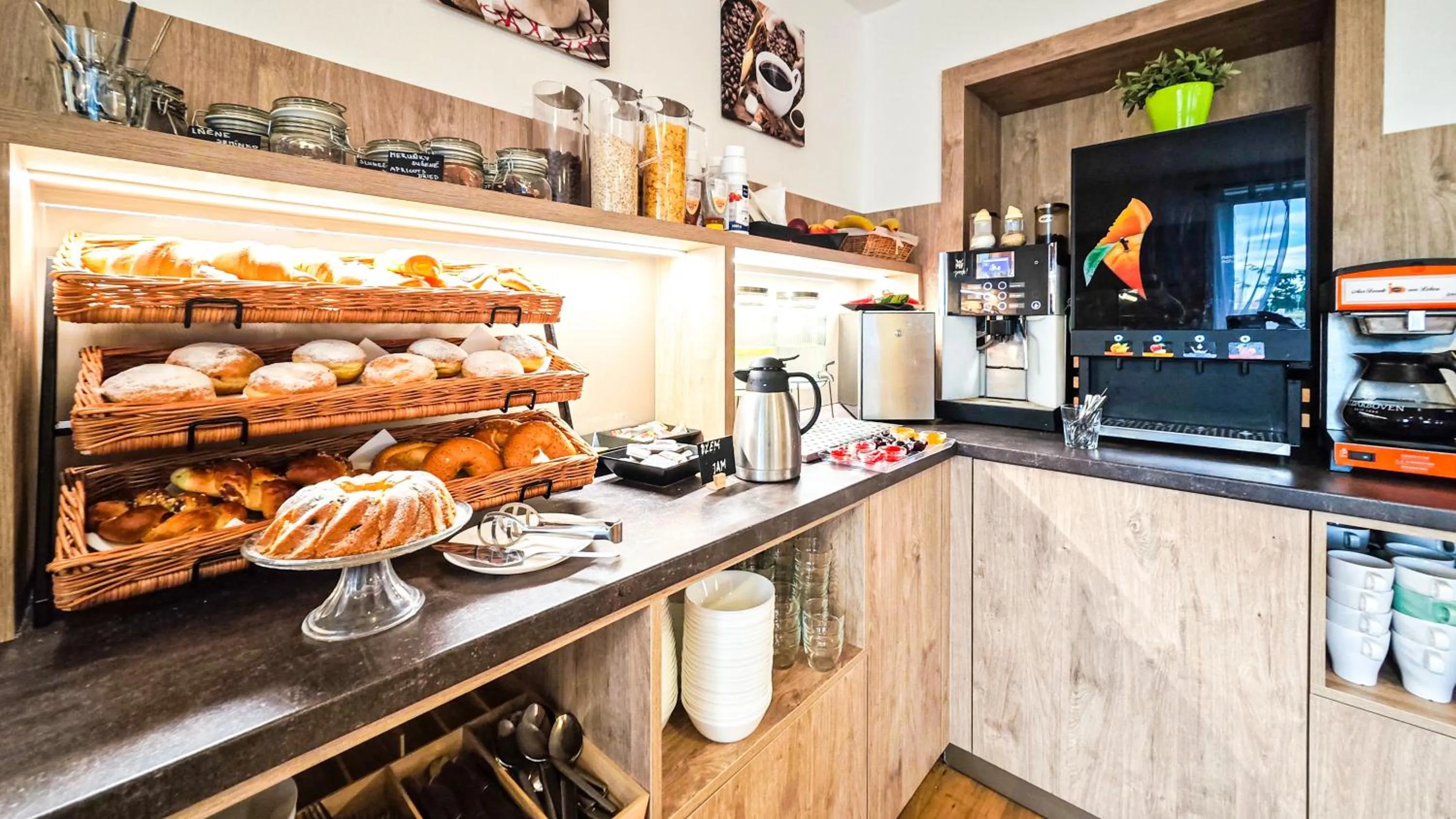 Buffet breakfast in Hotel Imos