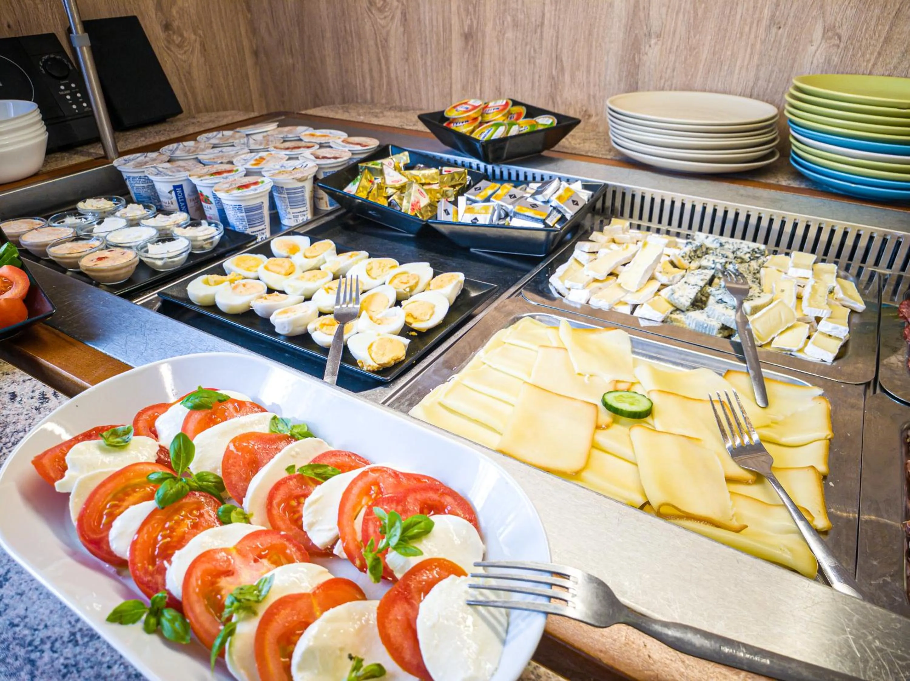Buffet breakfast in Hotel Imos