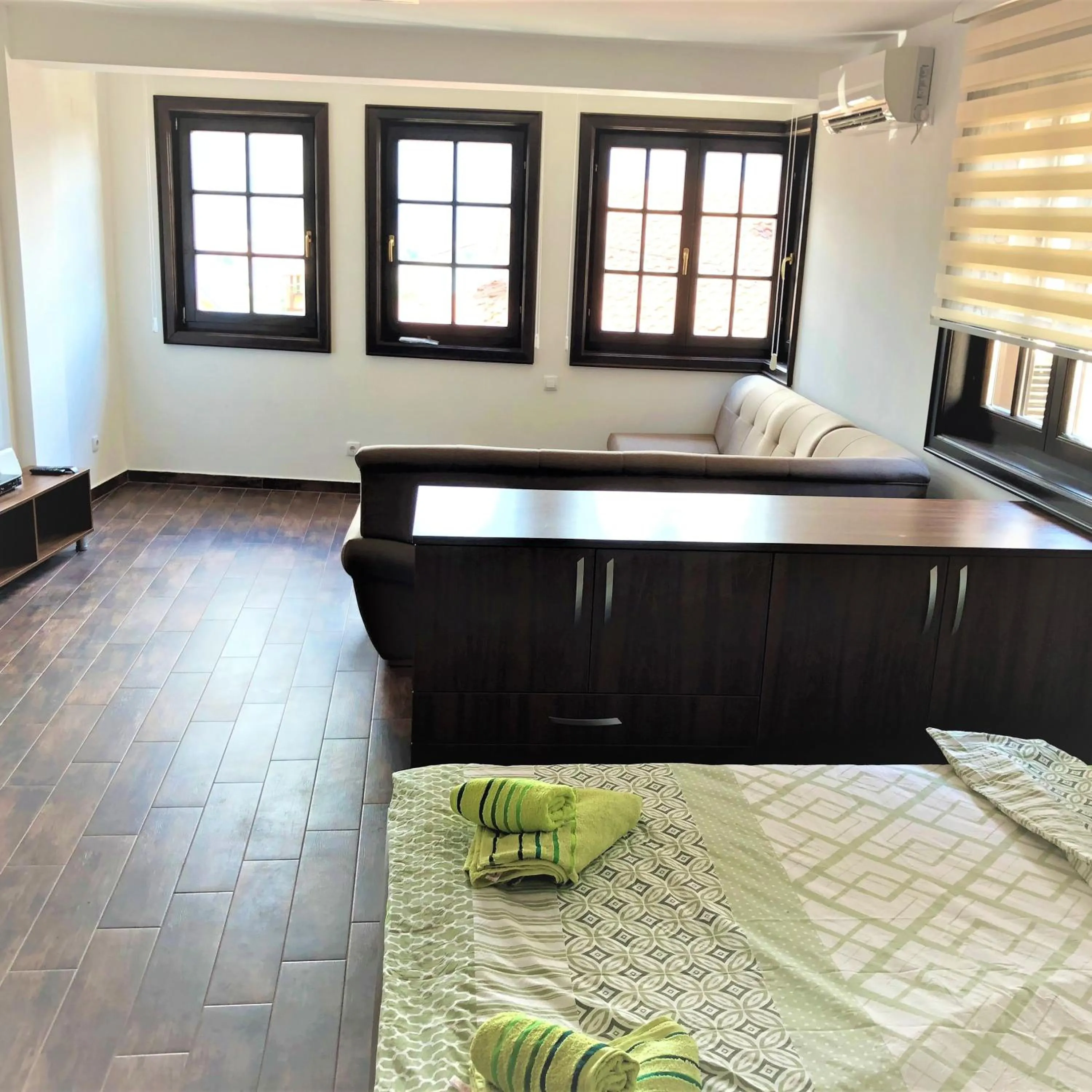 Seating area, Bed in Villa Helena
