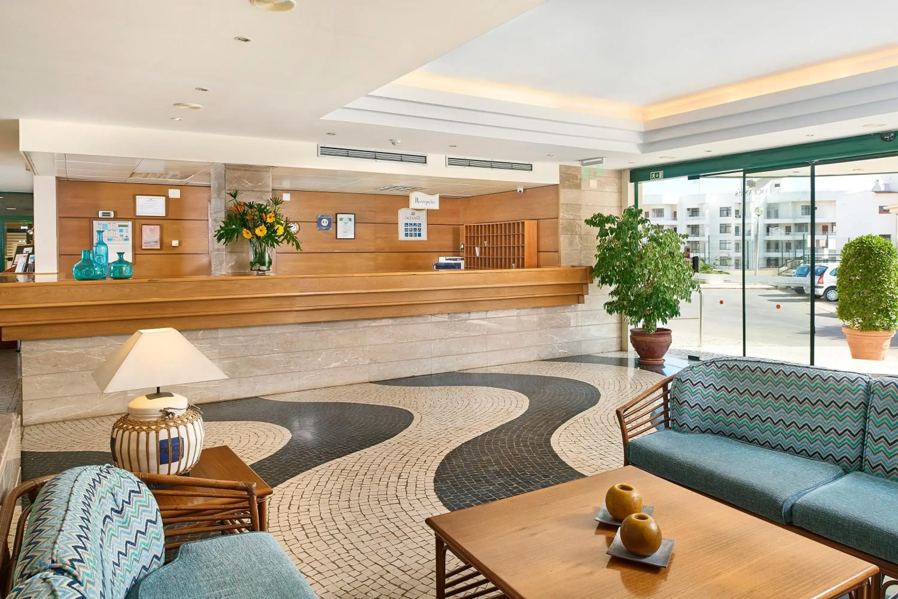 Lobby or reception in Oceanus Aparthotel Lobby or reception in Oceanus Aparthotel
