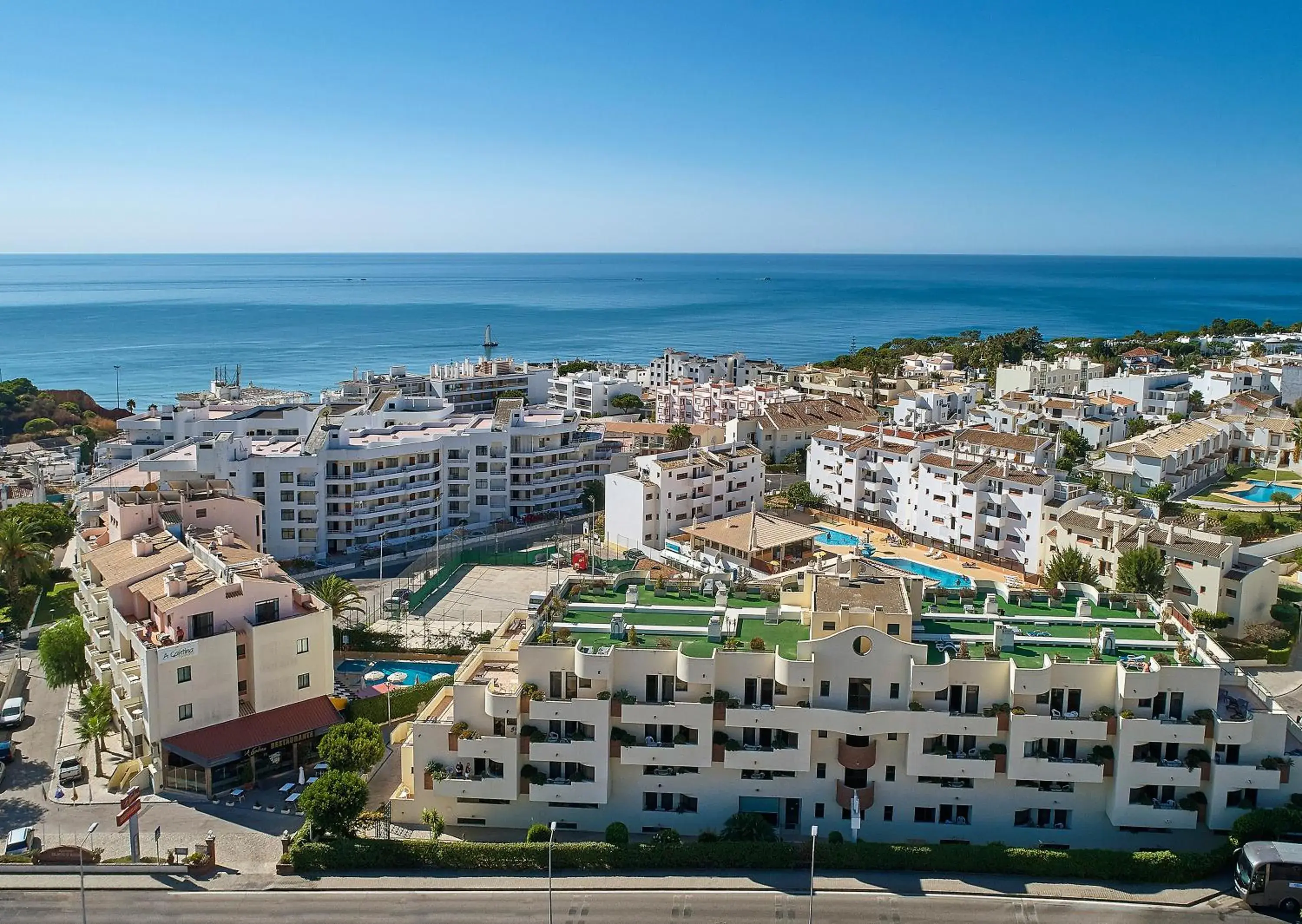 Bird's eye view in Oceanus Aparthotel Bird's eye view in Oceanus Aparthotel