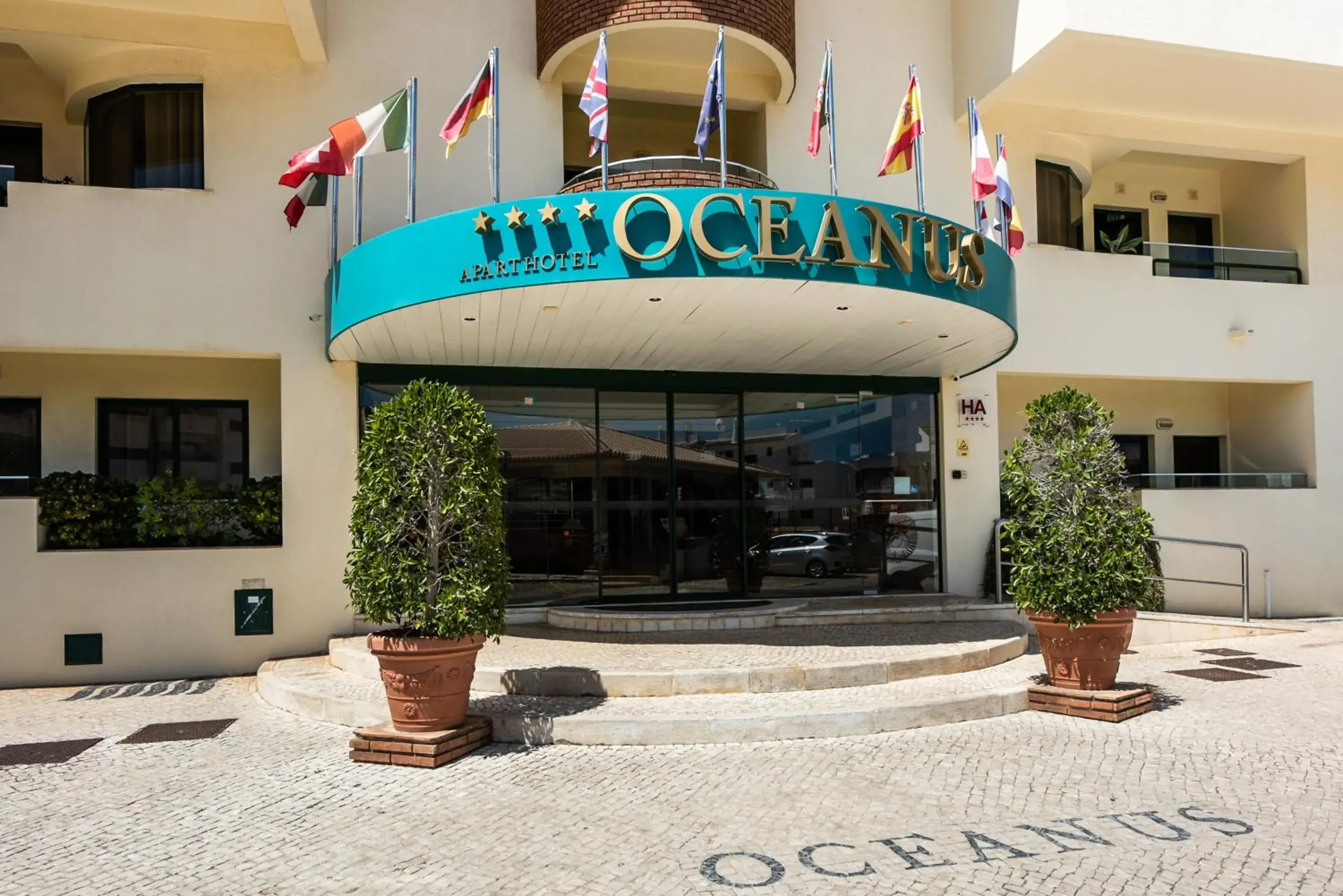 Property building in Oceanus Aparthotel Property building in Oceanus Aparthotel