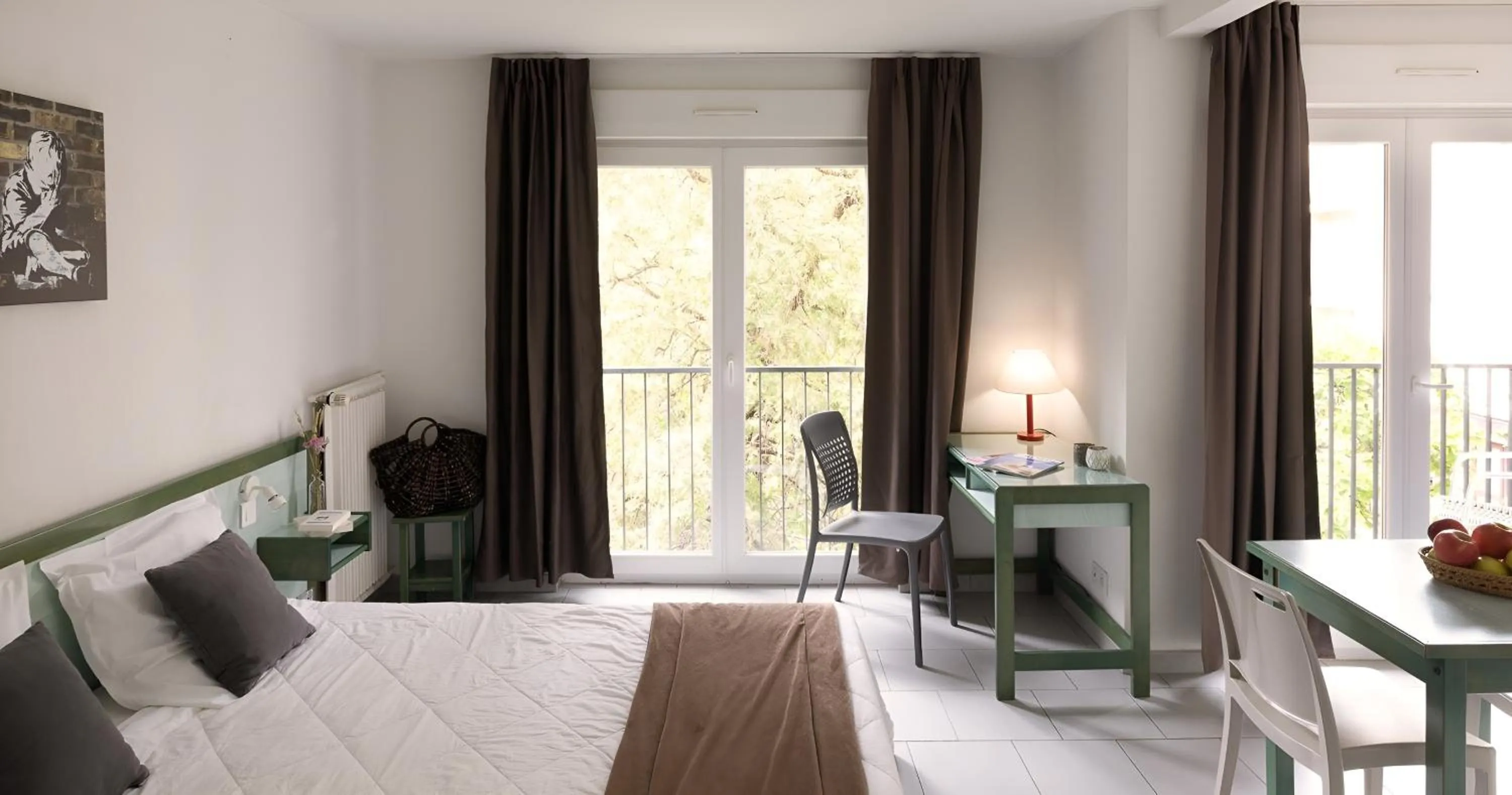 Bed in Appart Hotel Corte HR