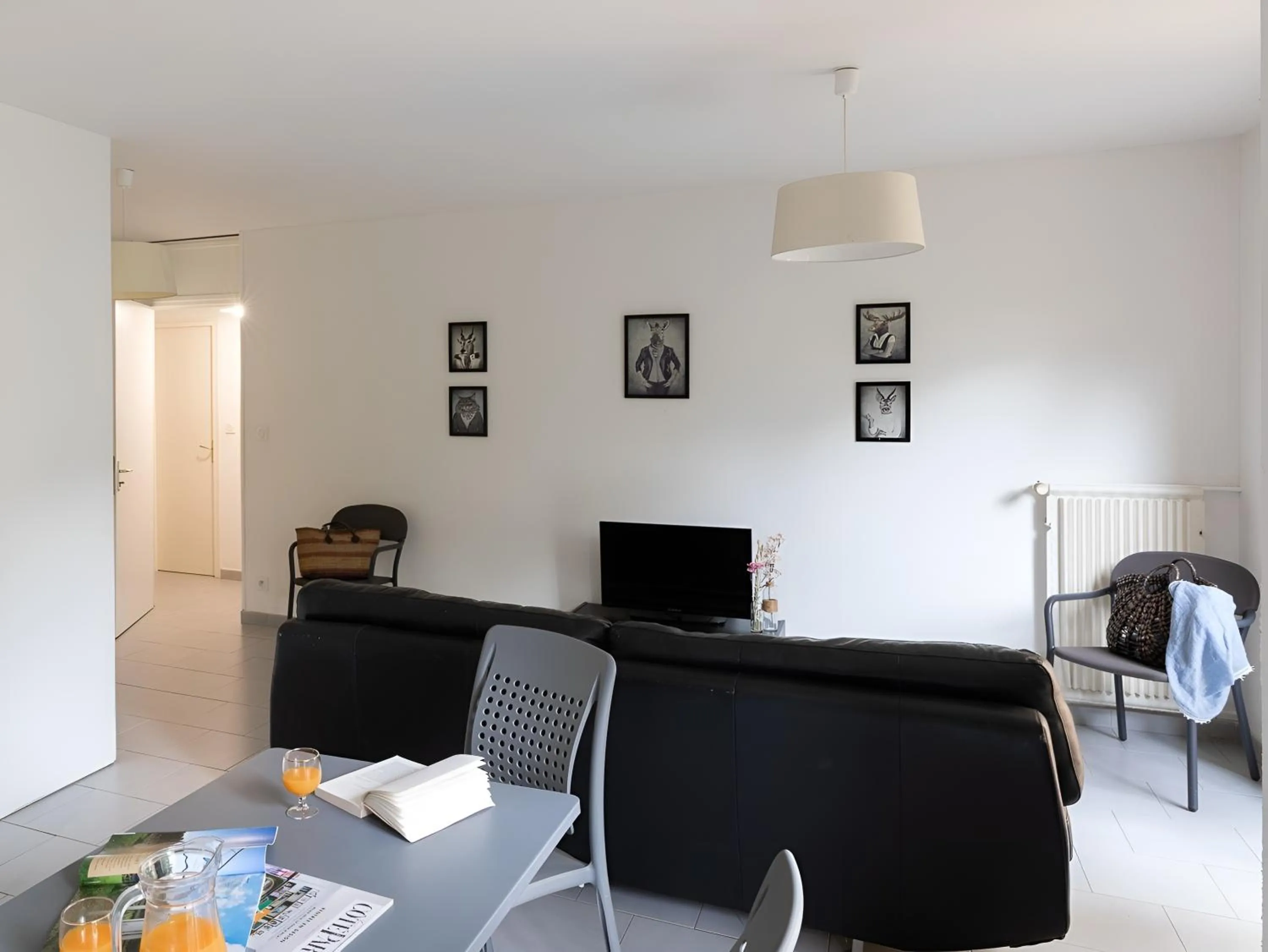 Living room in Appart Hotel Corte HR