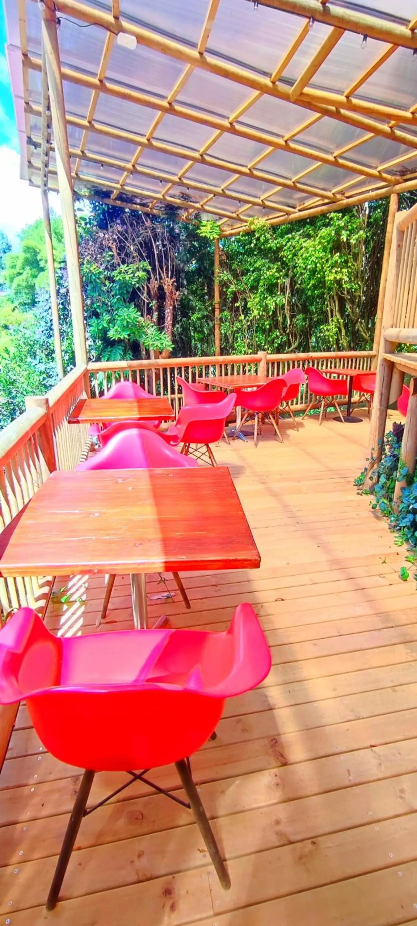 Dining area in La Martina Campestre