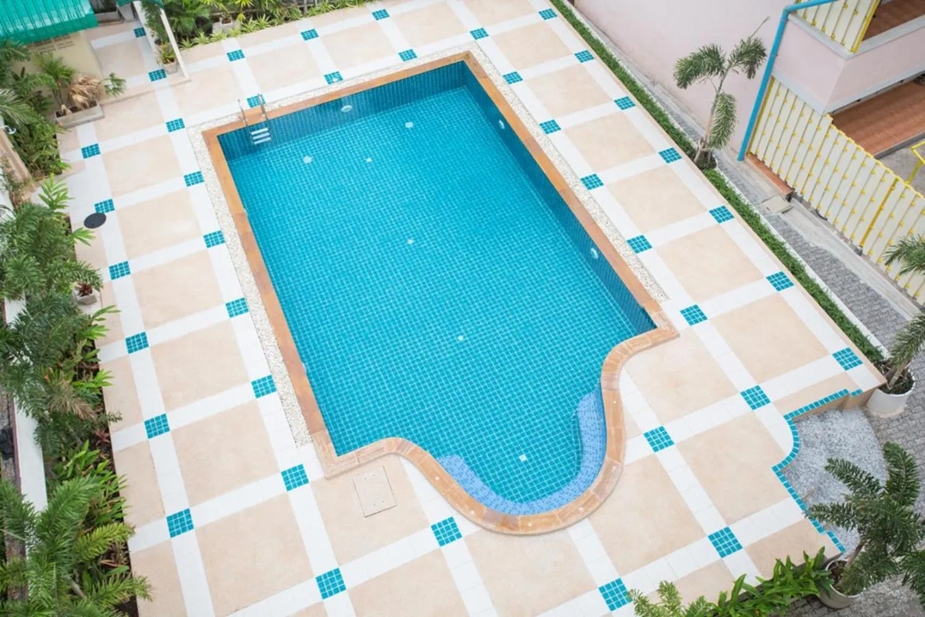 Pool view in City 1 Residence