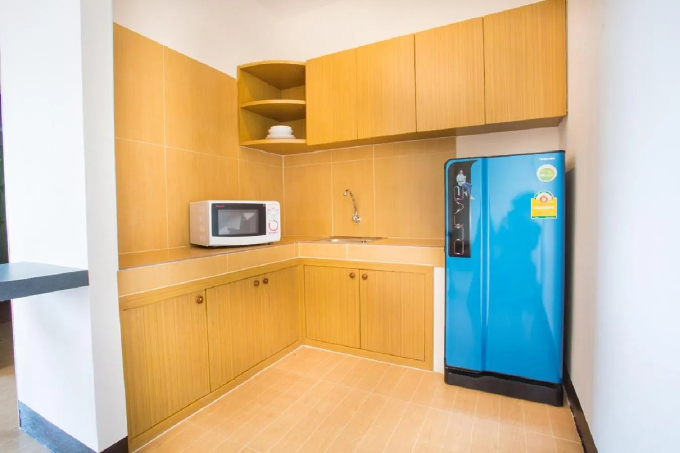 Kitchen or kitchenette in City 1 Residence