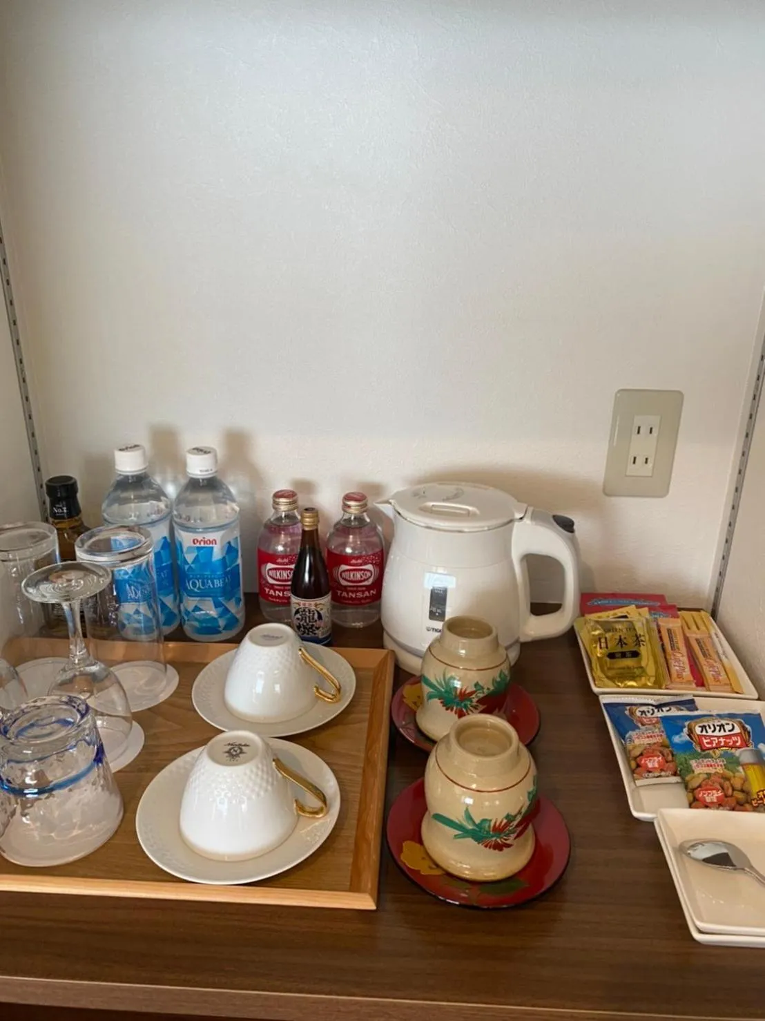 Drinks in Sunset Beach Hotel