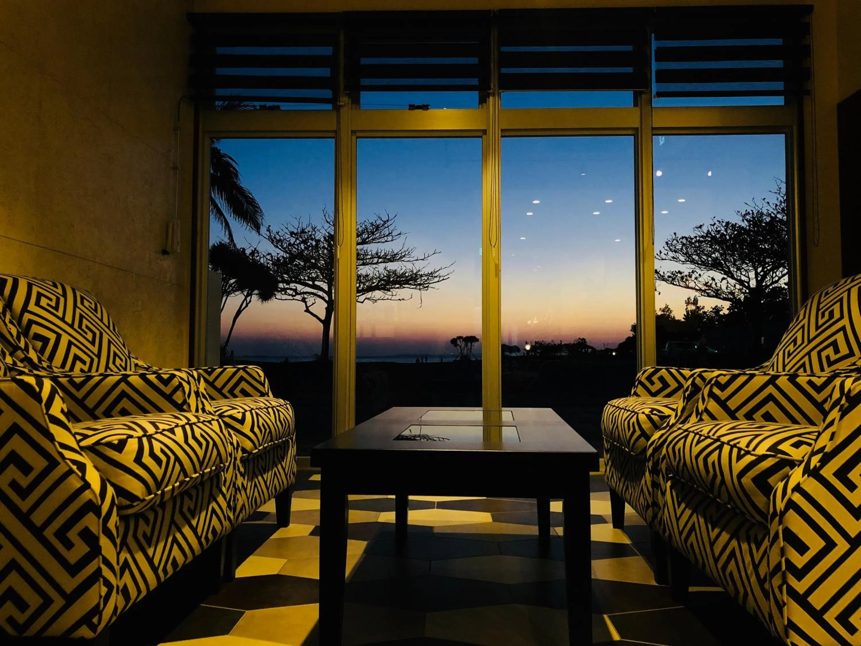 Lobby or reception in Sunset Beach Hotel