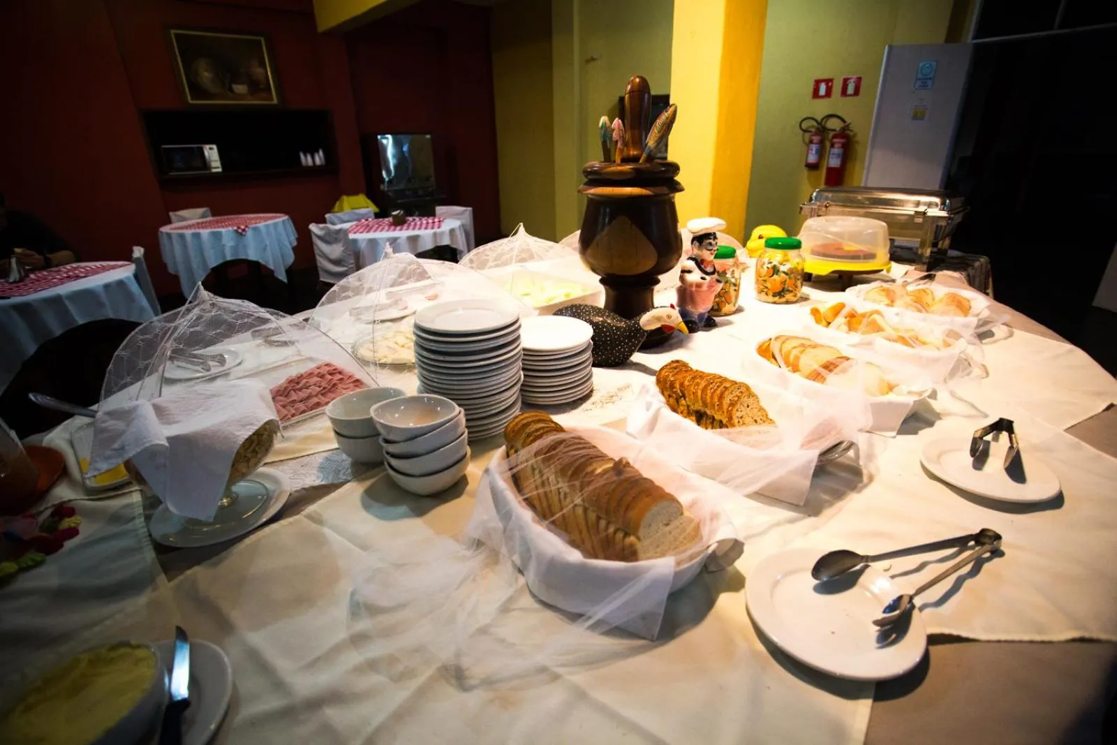 Buffet breakfast in Hotel Pelicano