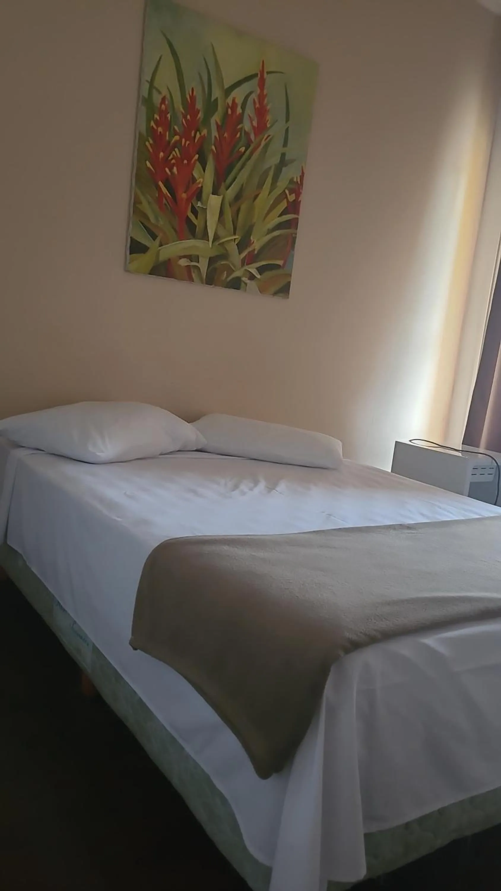 Bed in Hotel Pelicano