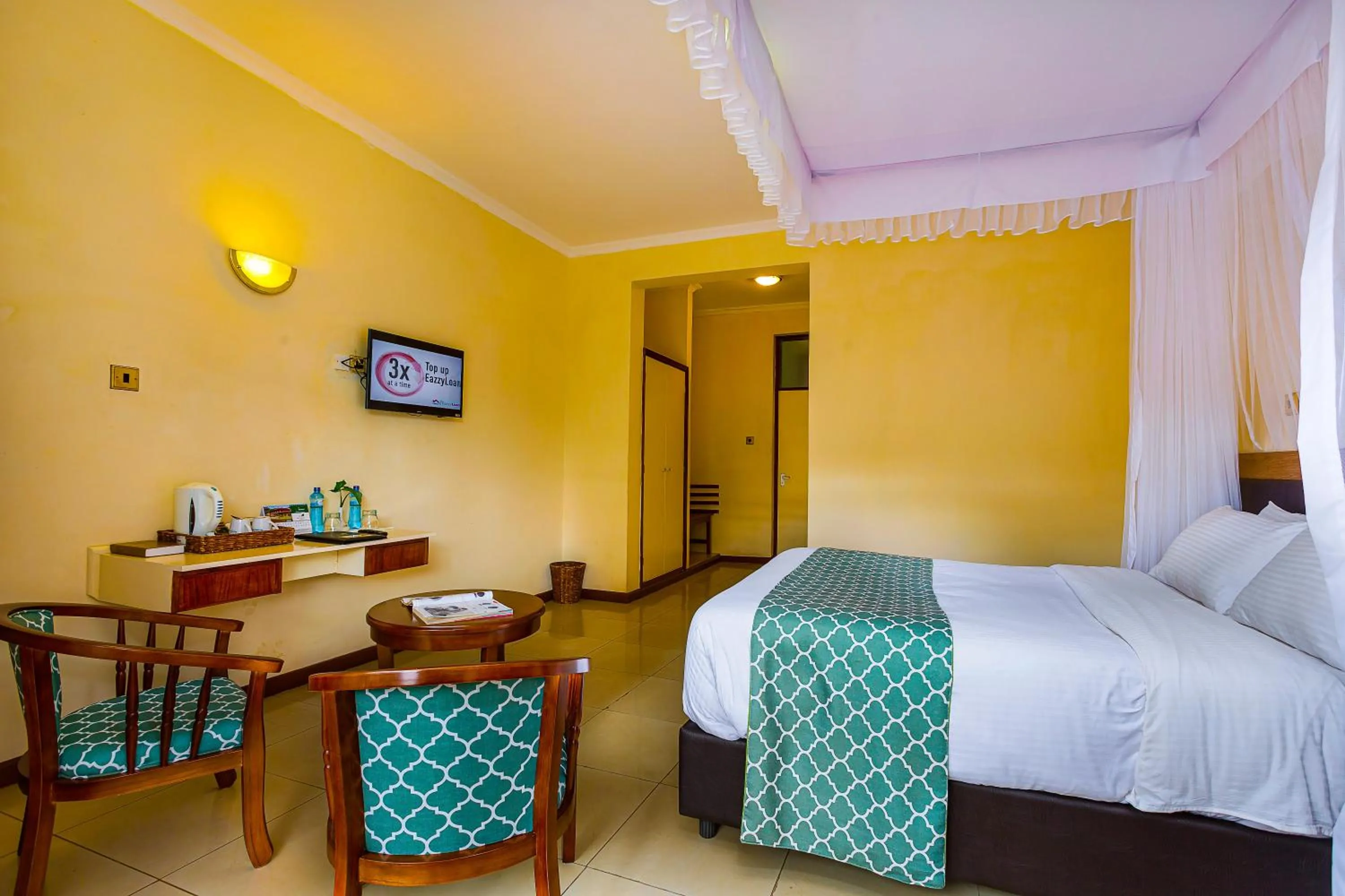 Property building, Bed in Rift Valley Hills Resort