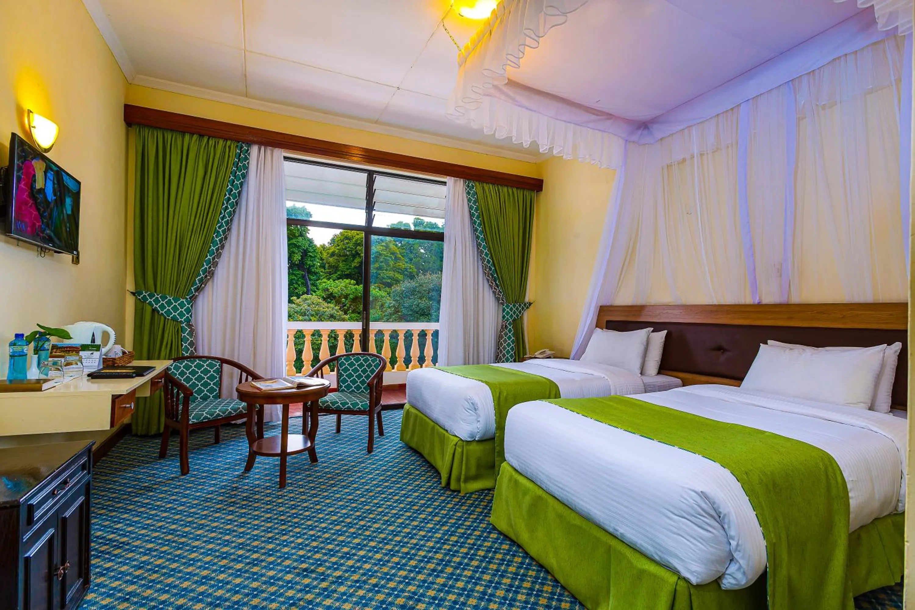 Property building, Bed in Rift Valley Hills Resort