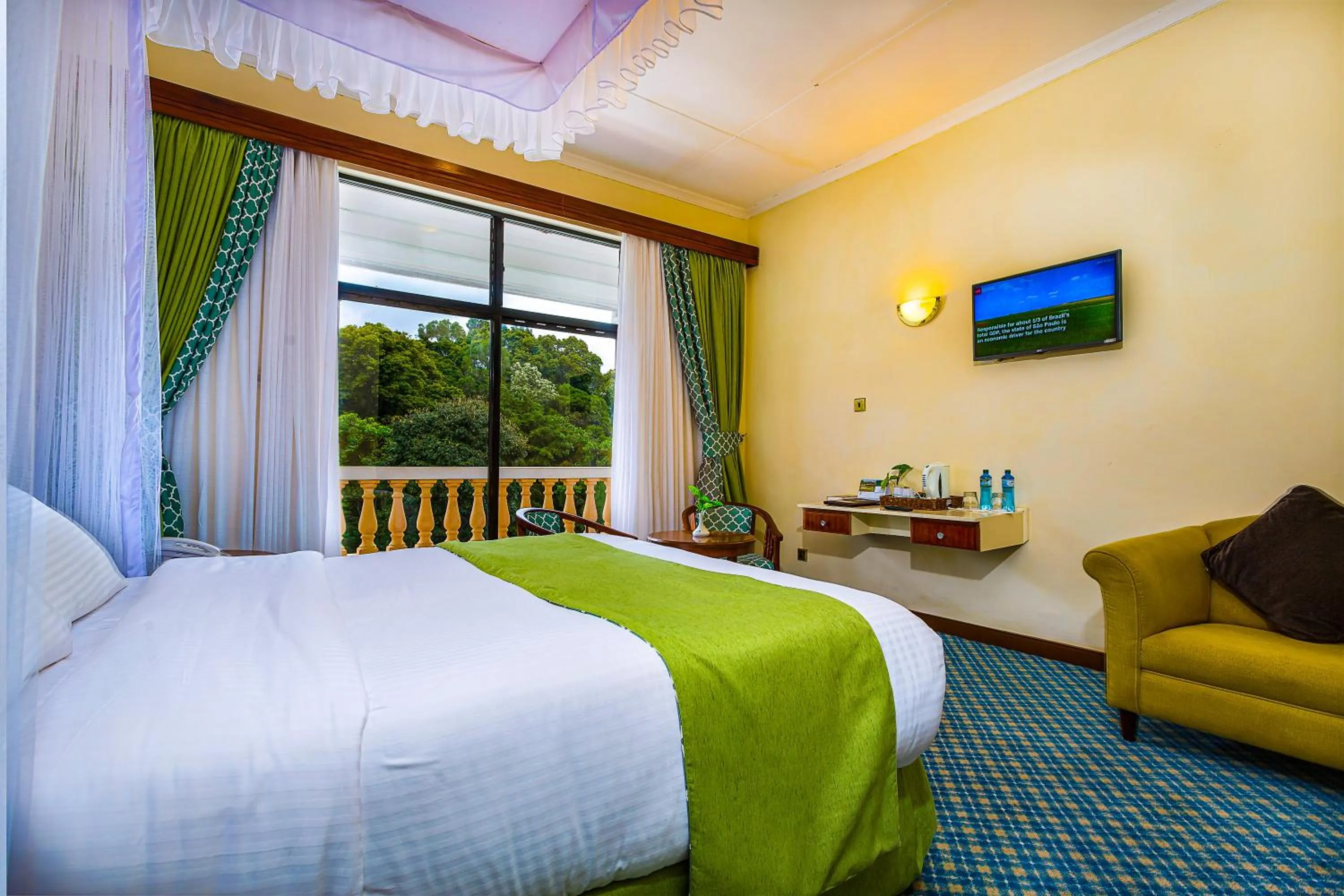 Property building, Bed in Rift Valley Hills Resort