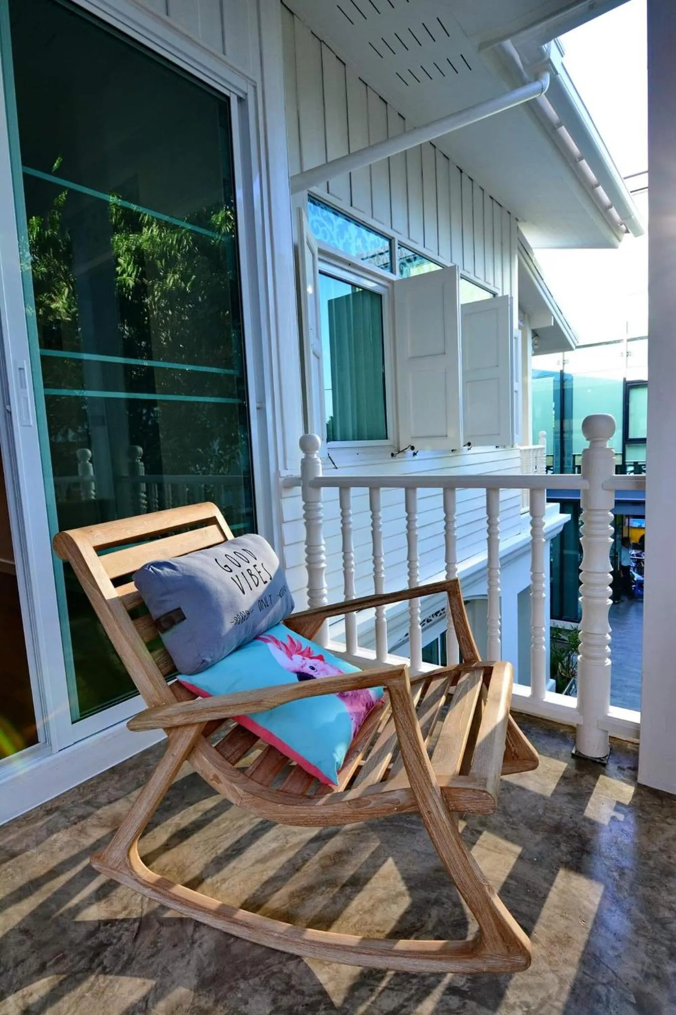 Balcony/Terrace in Lana Beds & Space