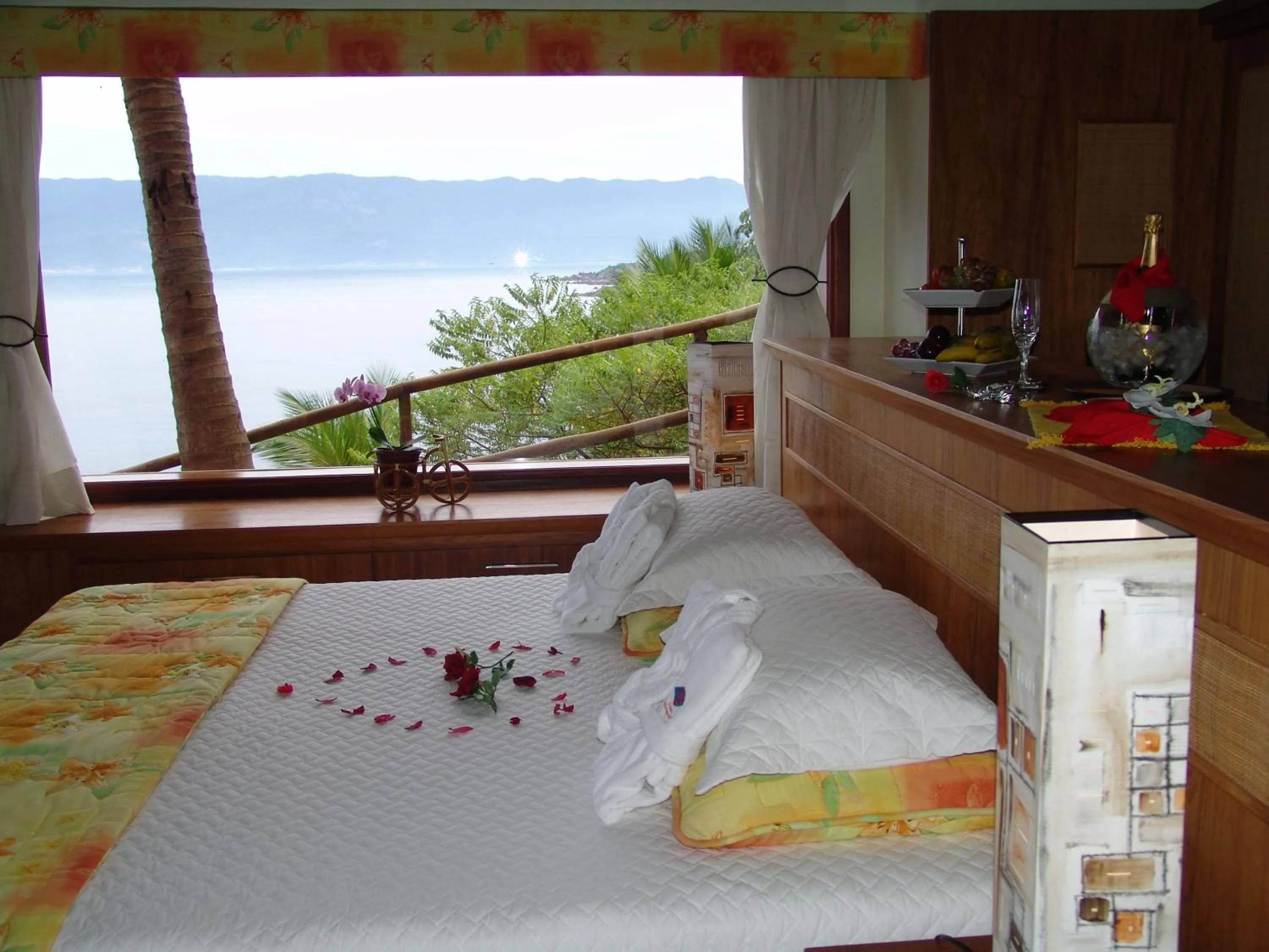 Bed in Pousada Singuitta - Ilhabela