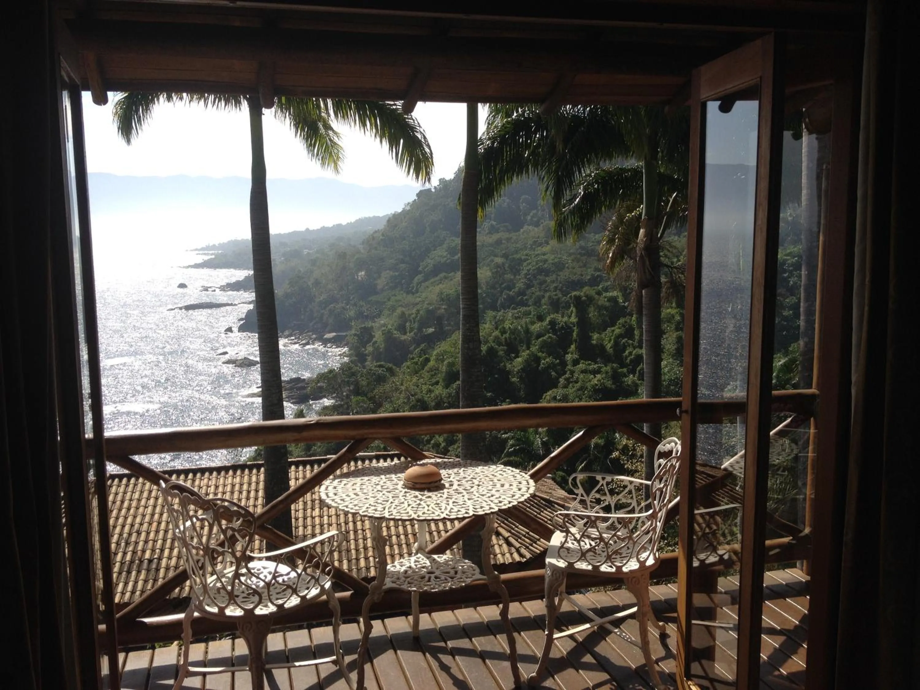 Balcony/Terrace in Pousada Singuitta - Ilhabela