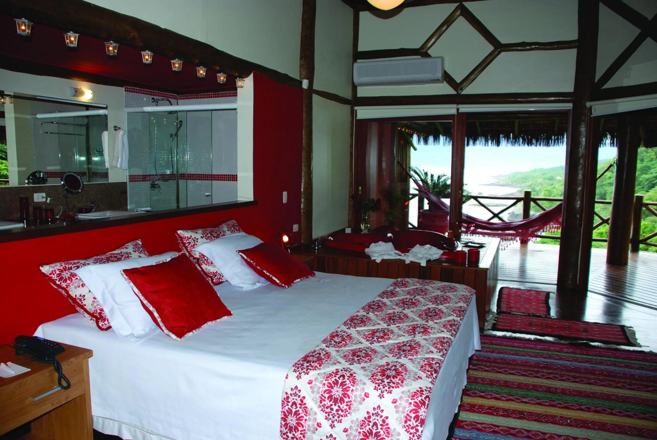 Bed in Pousada Singuitta - Ilhabela