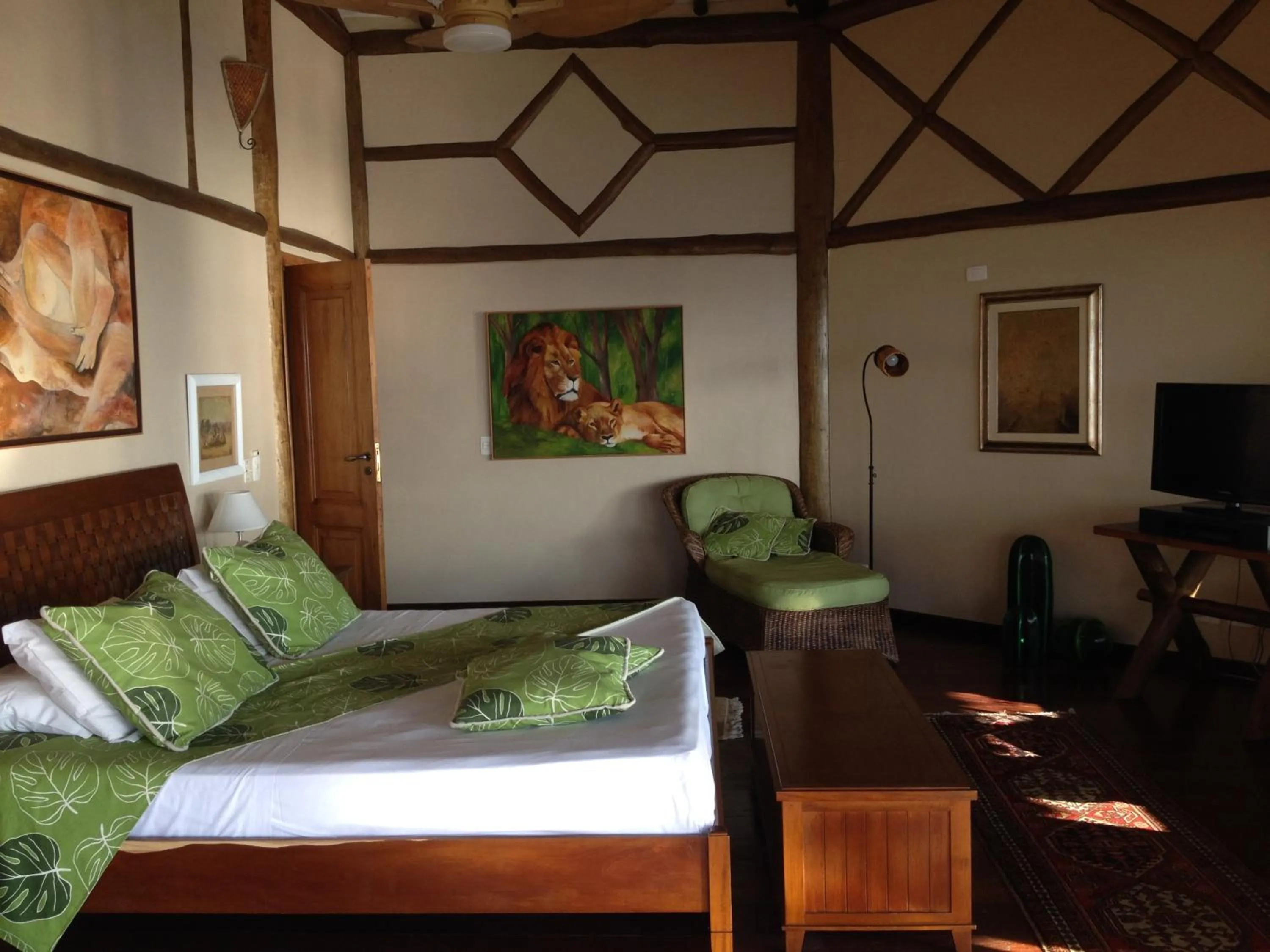Bed in Pousada Singuitta - Ilhabela