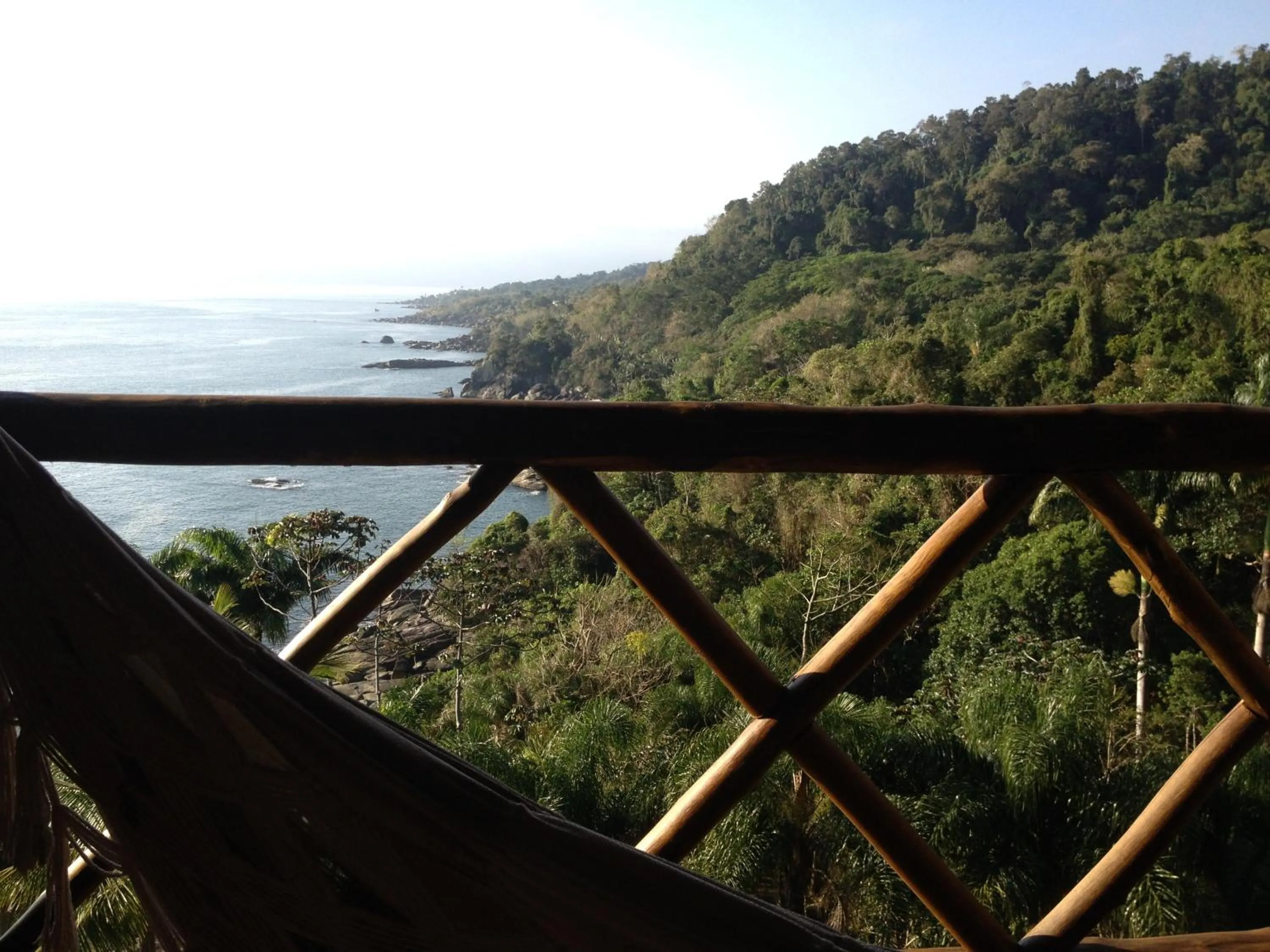 Balcony/Terrace in Pousada Singuitta - Ilhabela