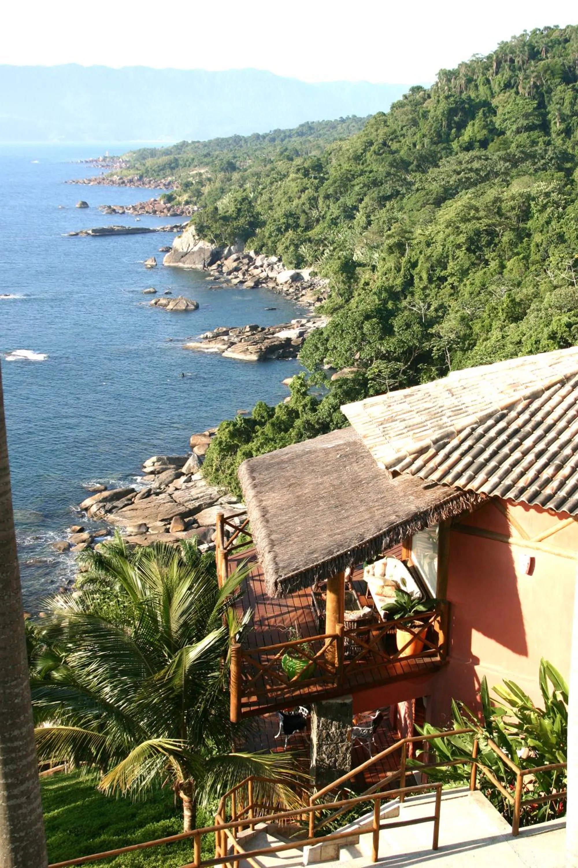 Mountain view in Pousada Singuitta - Ilhabela