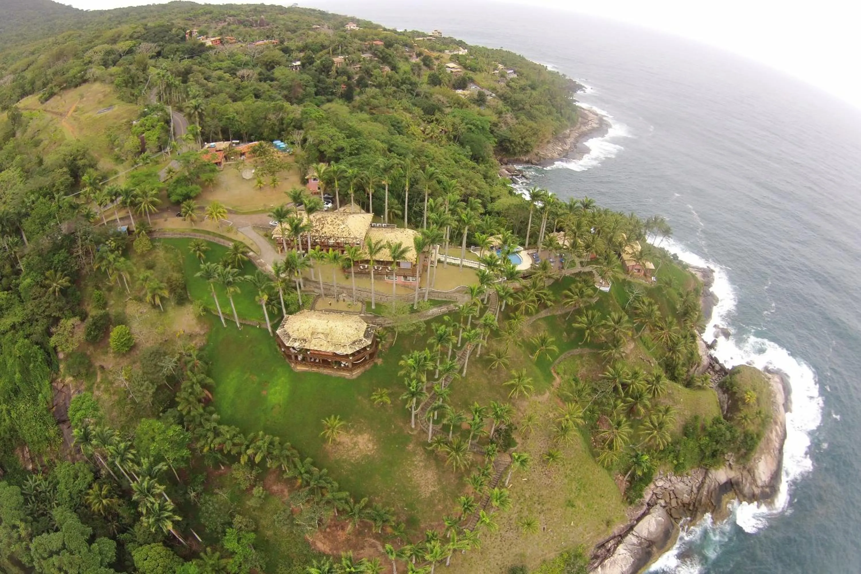 Bird's eye view in Pousada Singuitta - Ilhabela