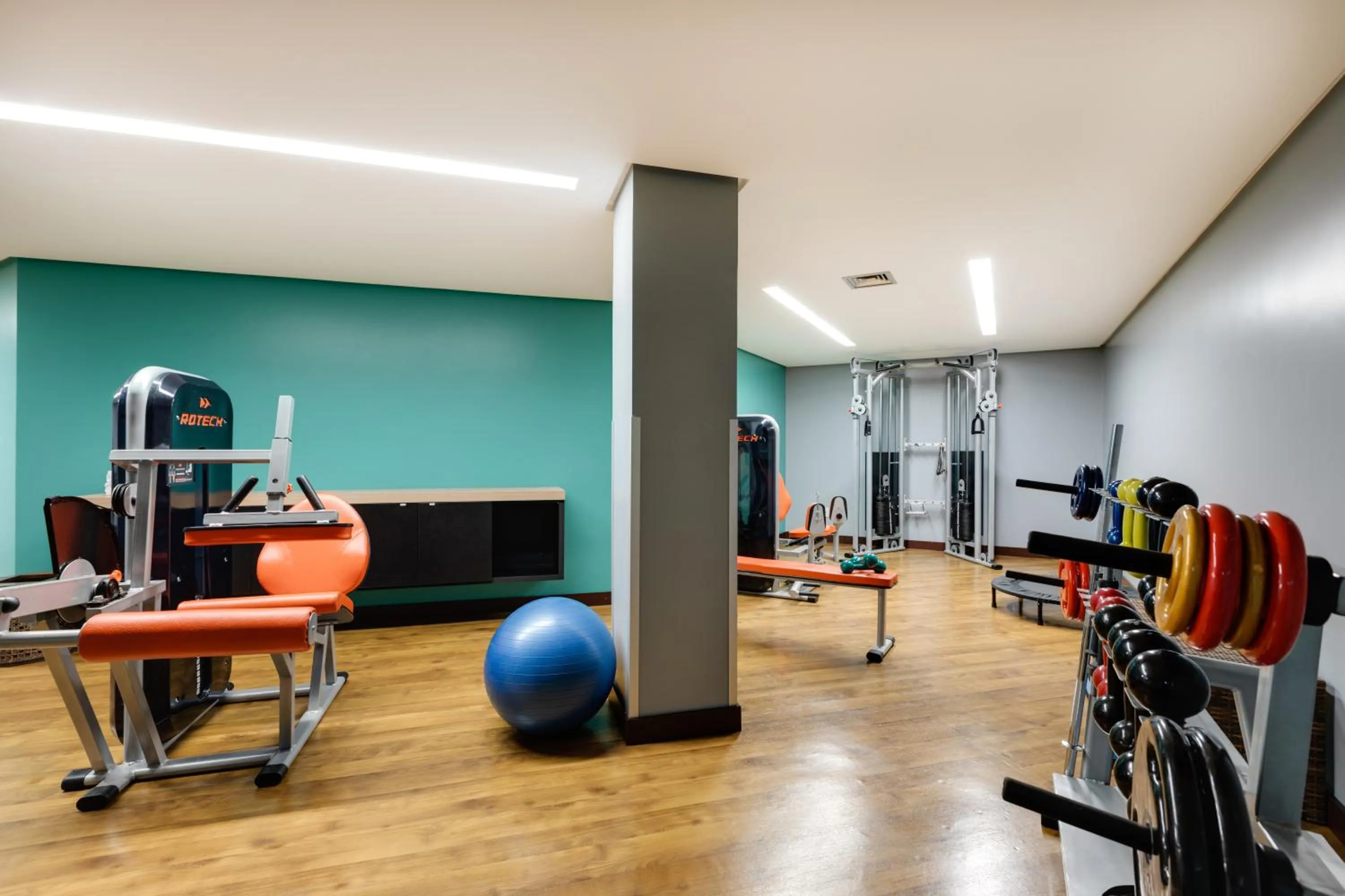 Fitness centre/facilities in Denali Hotel