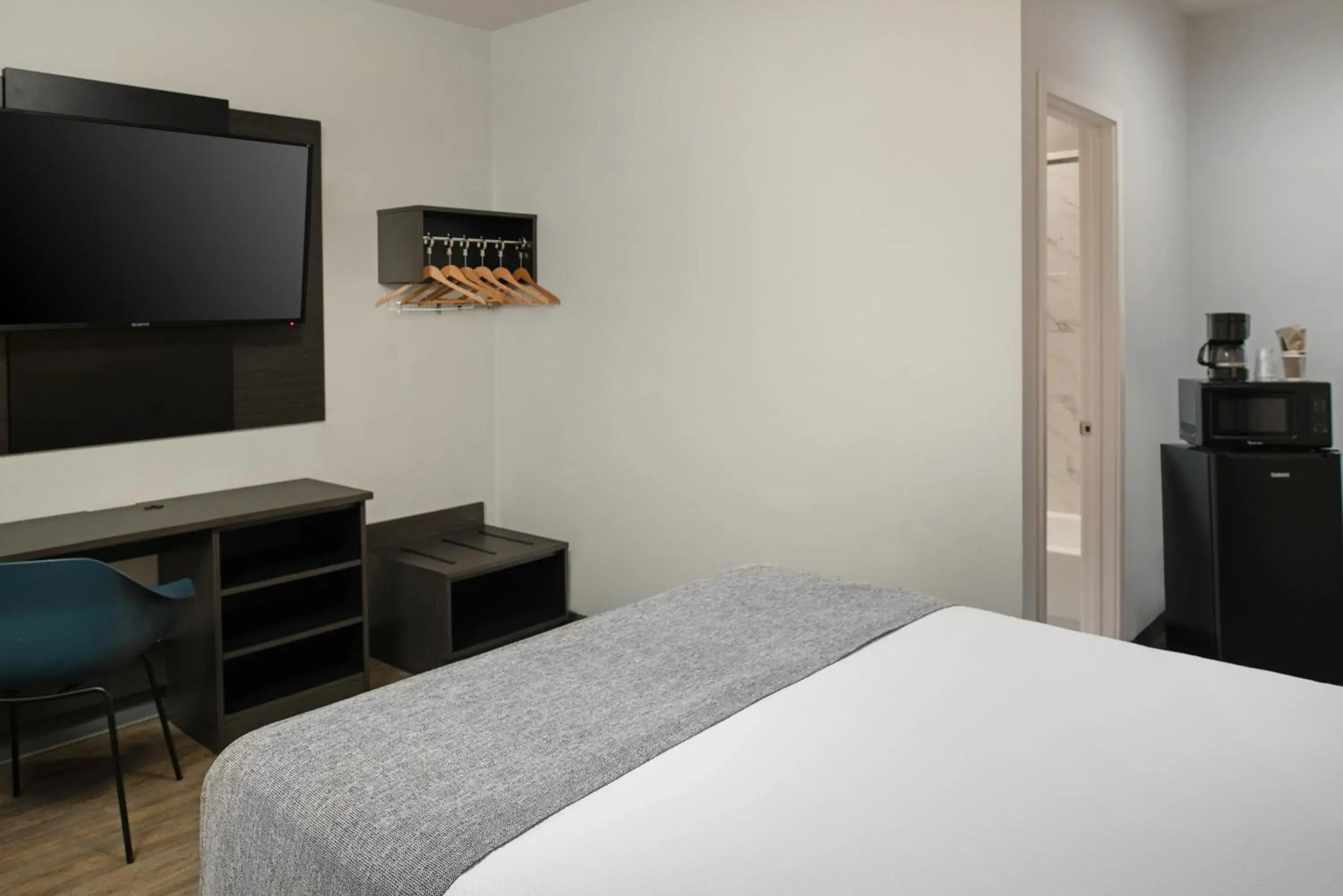 Bed in Route 66 Motel Bed in Route 66 Motel