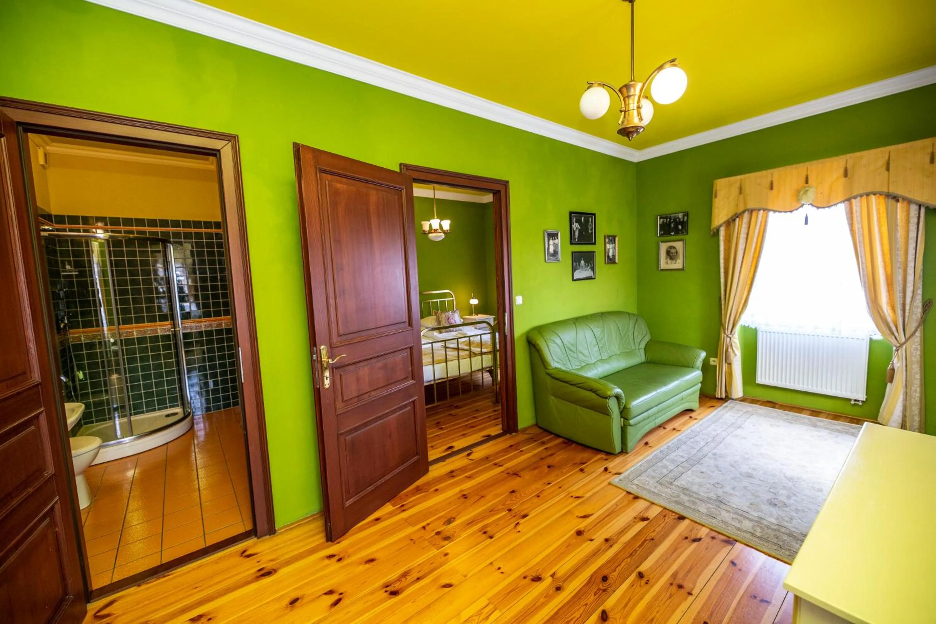 Bed in Grand Hotel Praha